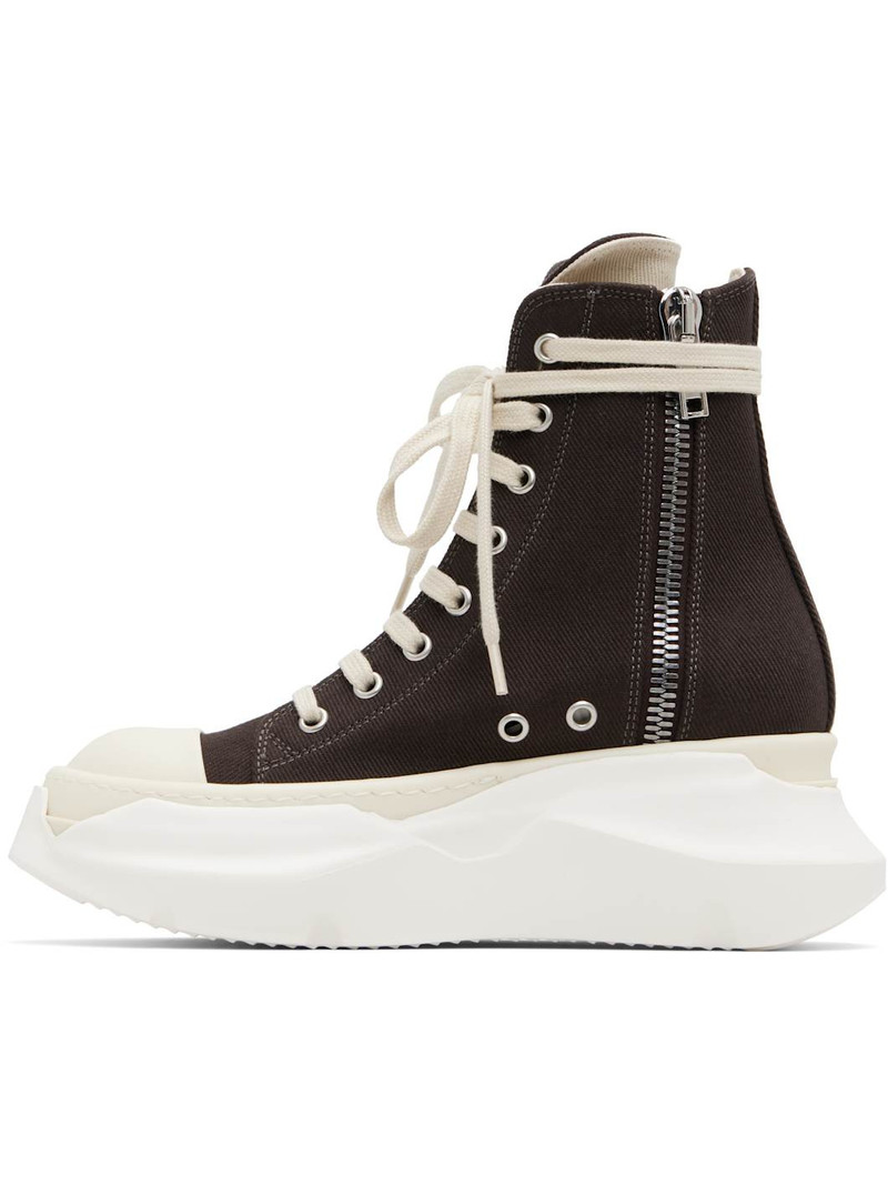 Rick Owens DRKSHDW Gray Concordians Cargo Abstract Sneaks Sneakers outlook