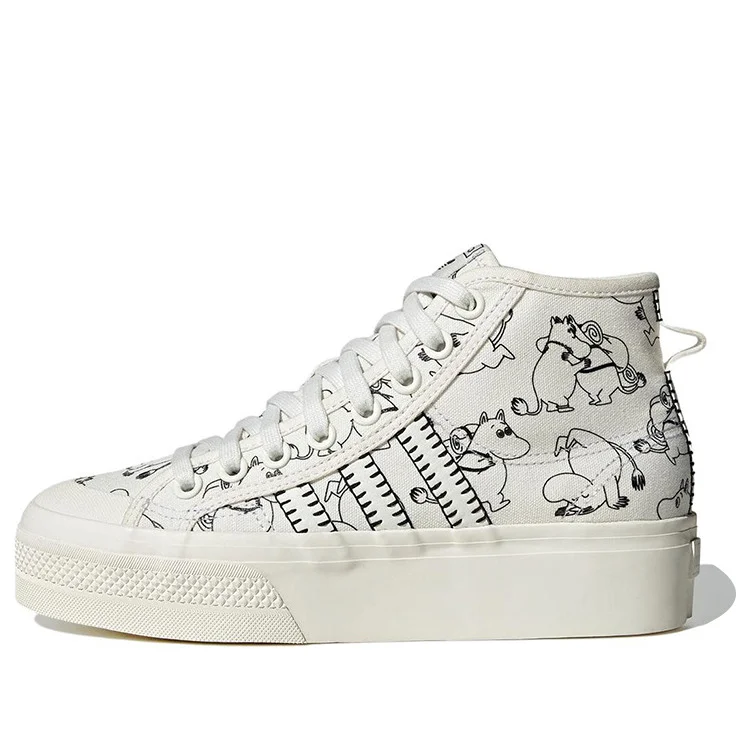 (WMNS) adidas x Moomin Nizza Platform Mid 'Moominvalley Characters' ID4205 - 1