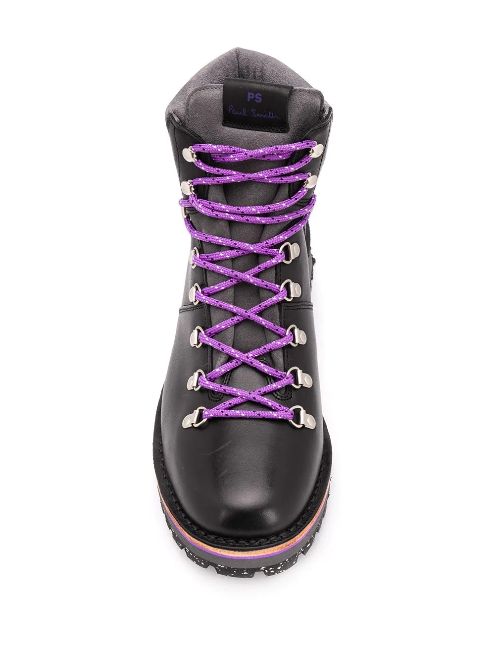 lace-up hiking ankle boots - 4