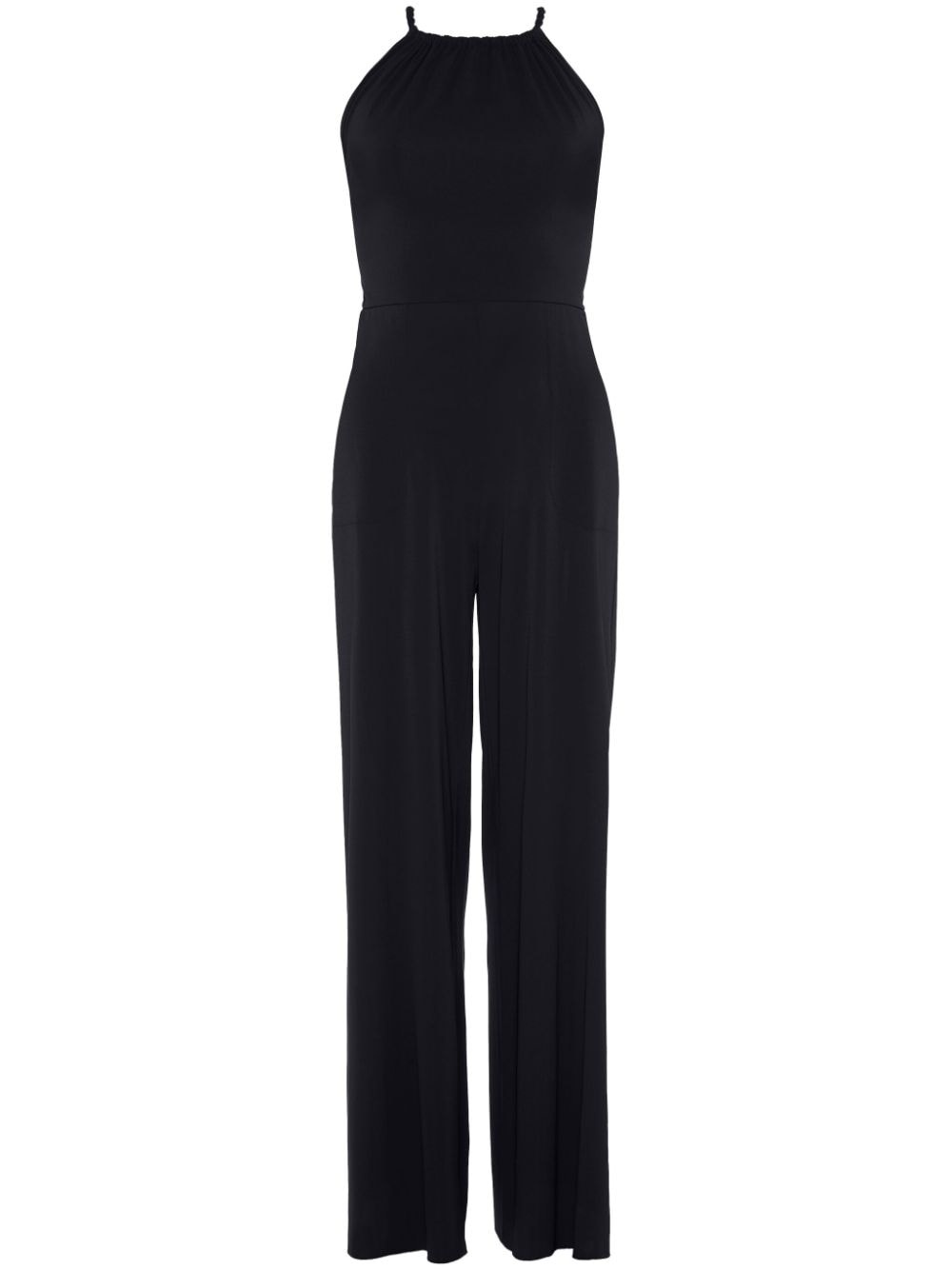 sleeveless stretch jumpsuit - 1