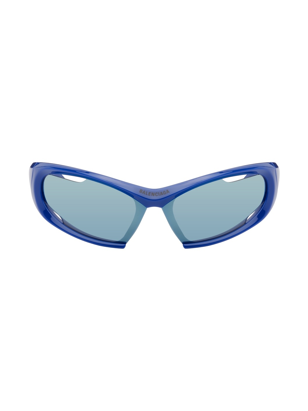 Blue Dynamo Rectangle Sunglasses - 1