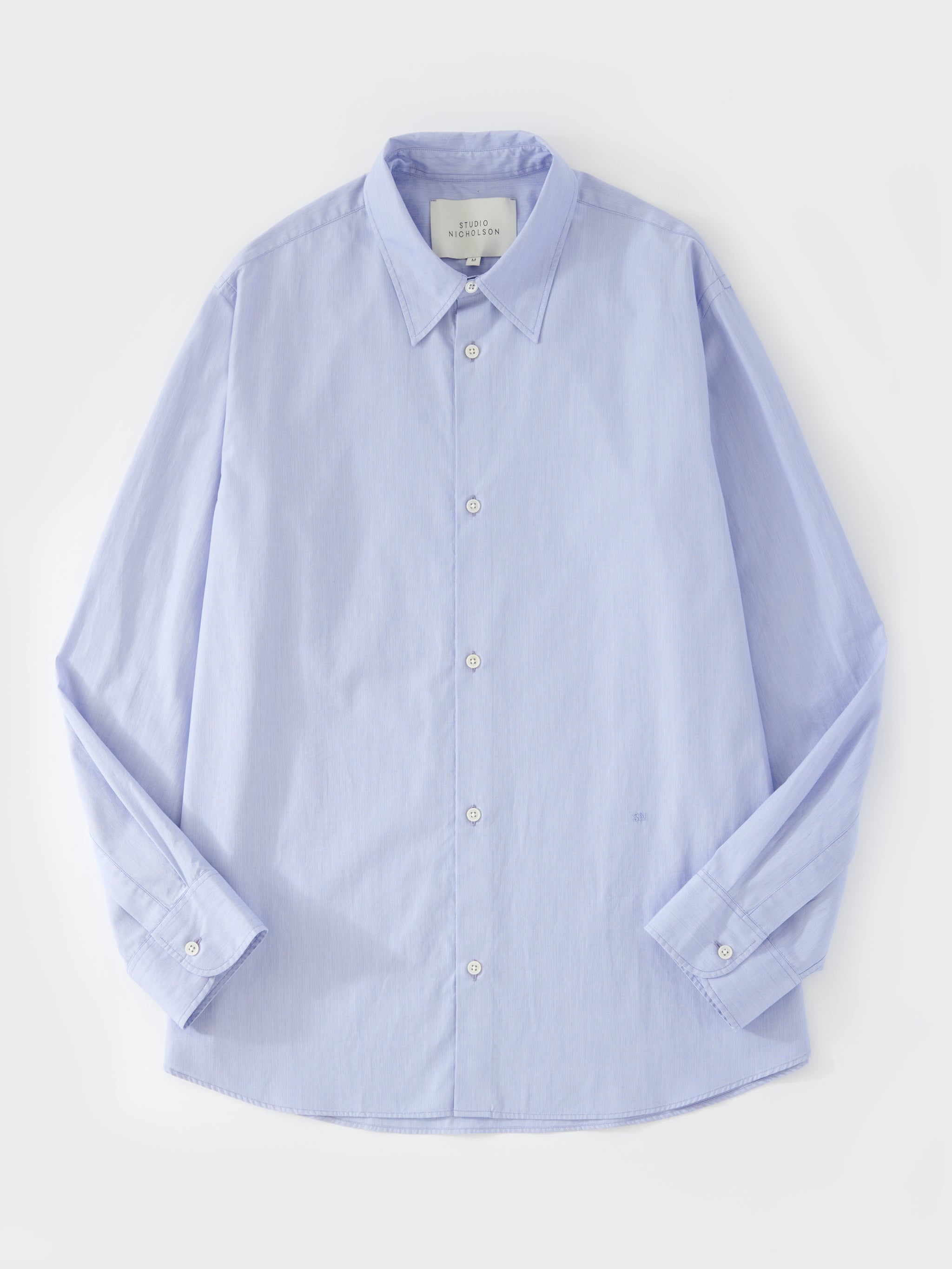 STUDIO NICHOLSON 20SS MENO OVERLAP SHIRT - シャツ