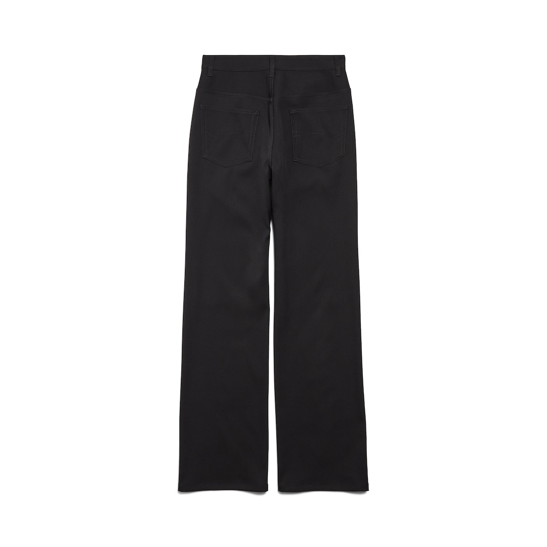 Women's Straight Fit Tailored Pants in Black - 6