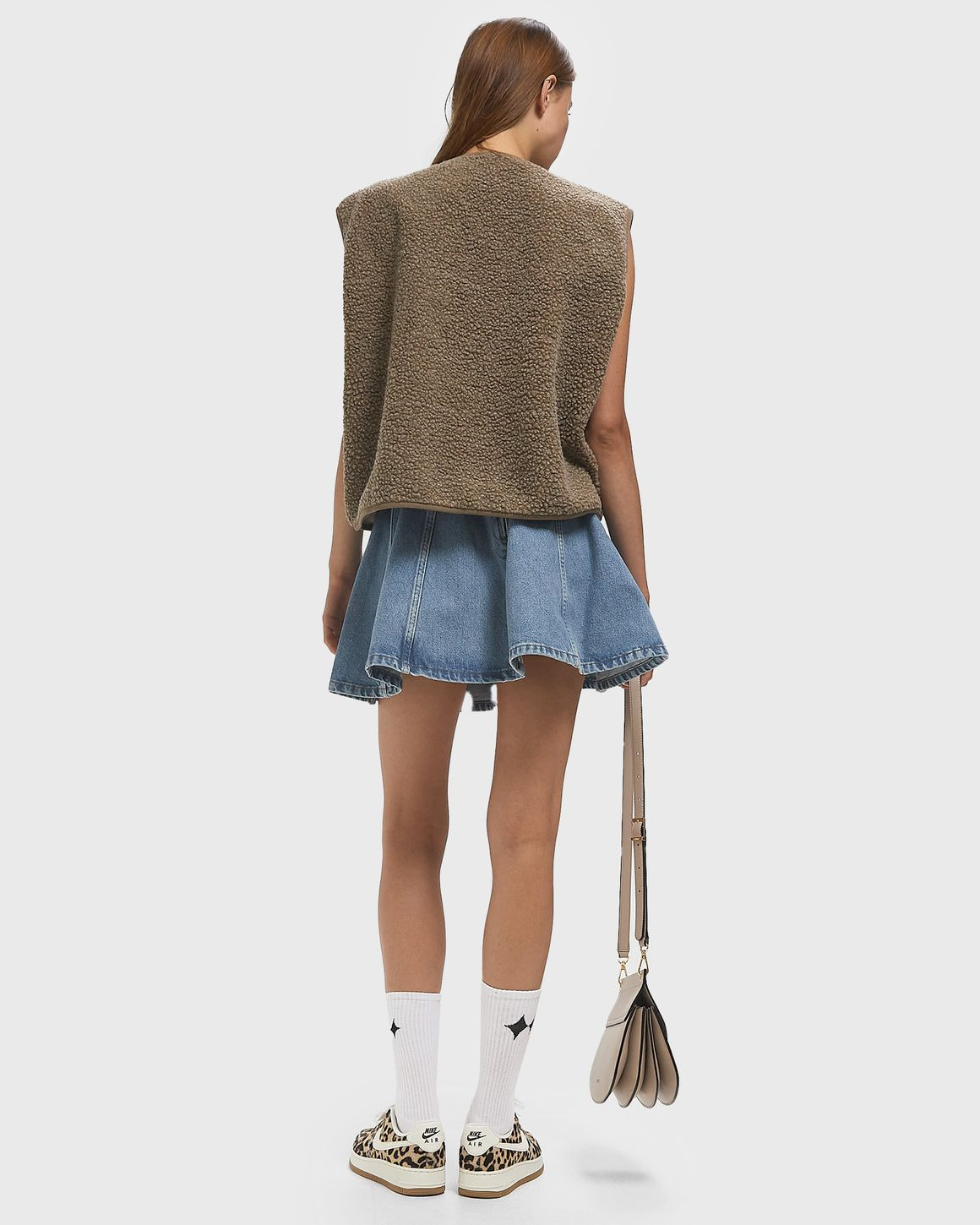 DENIM MINI SKIRT - 3