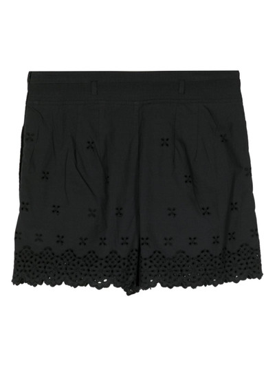 ULLA JOHNSON Sabine cotton shorts outlook