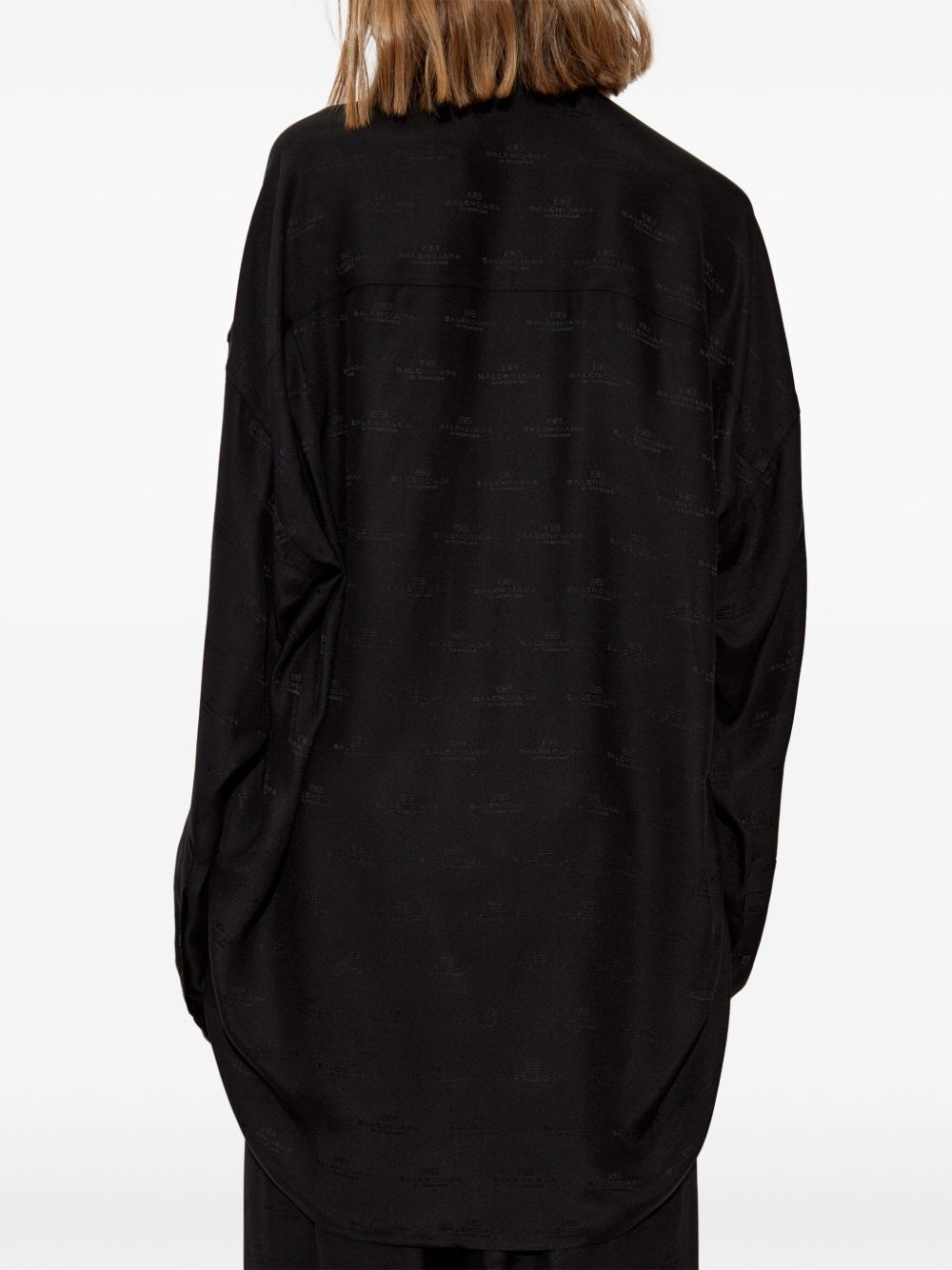 logo-print shirt - 4