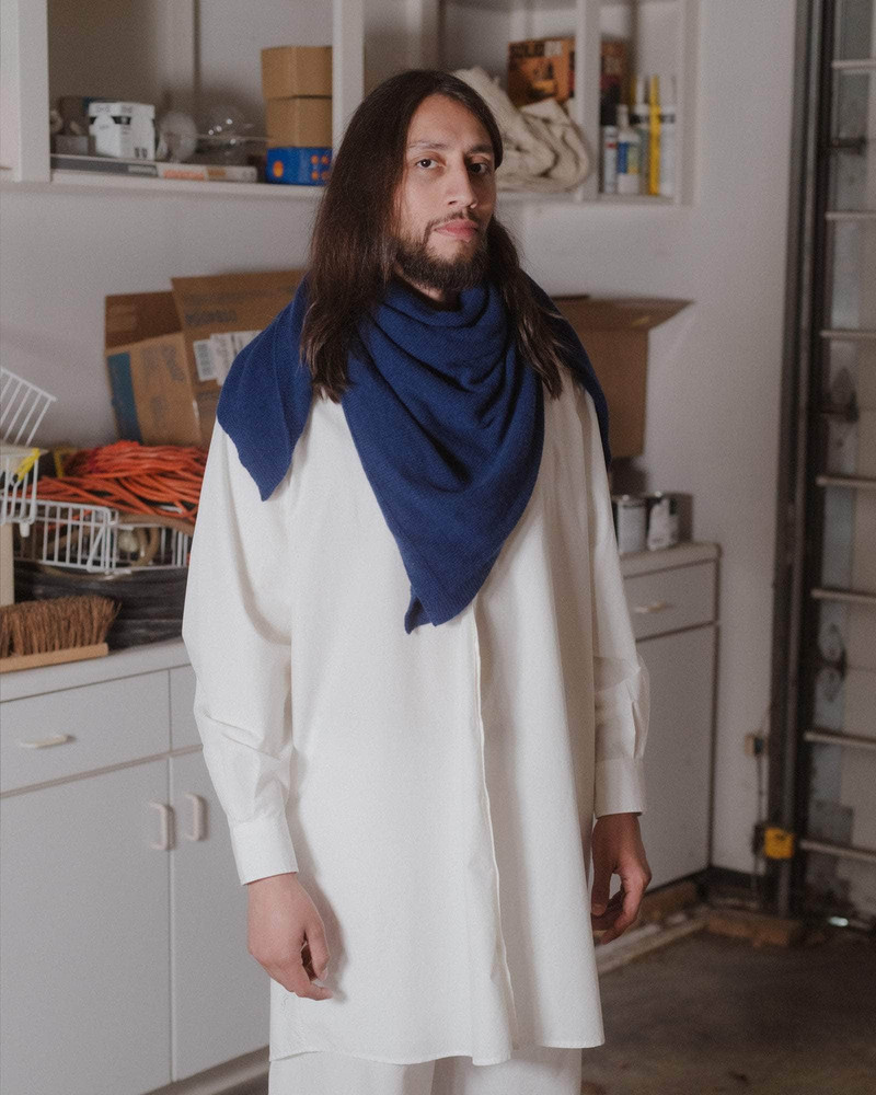 Whit Scarf - Recycled Cashmere 3