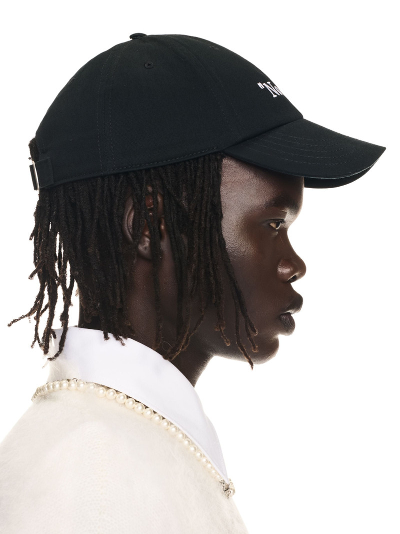 Black "no Cap" Baseball Cap 5