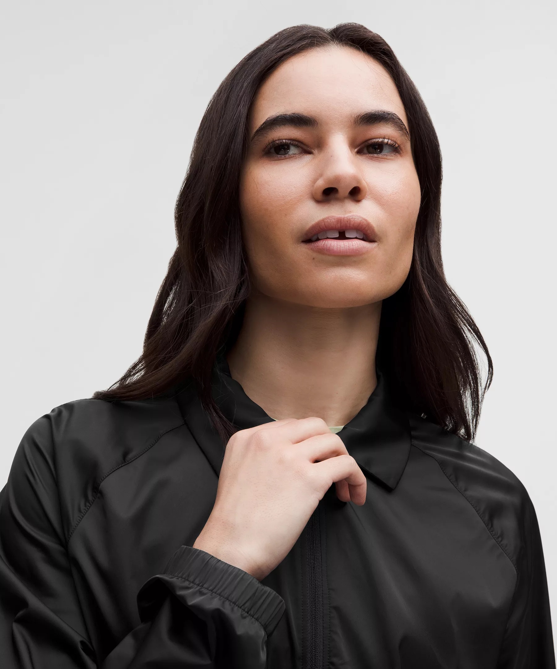 Stretch Satin Nylon Jacket - 4