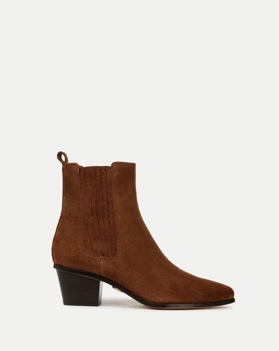 ALINA SUEDE BOOTIE - 1