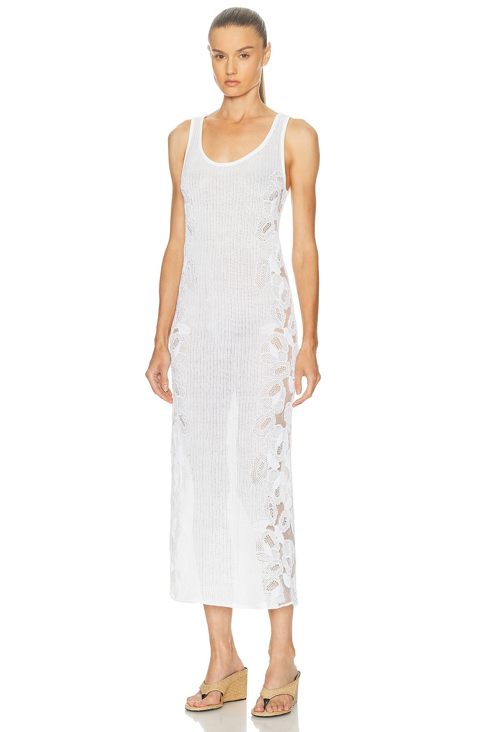 Lace Tank Dress - 1