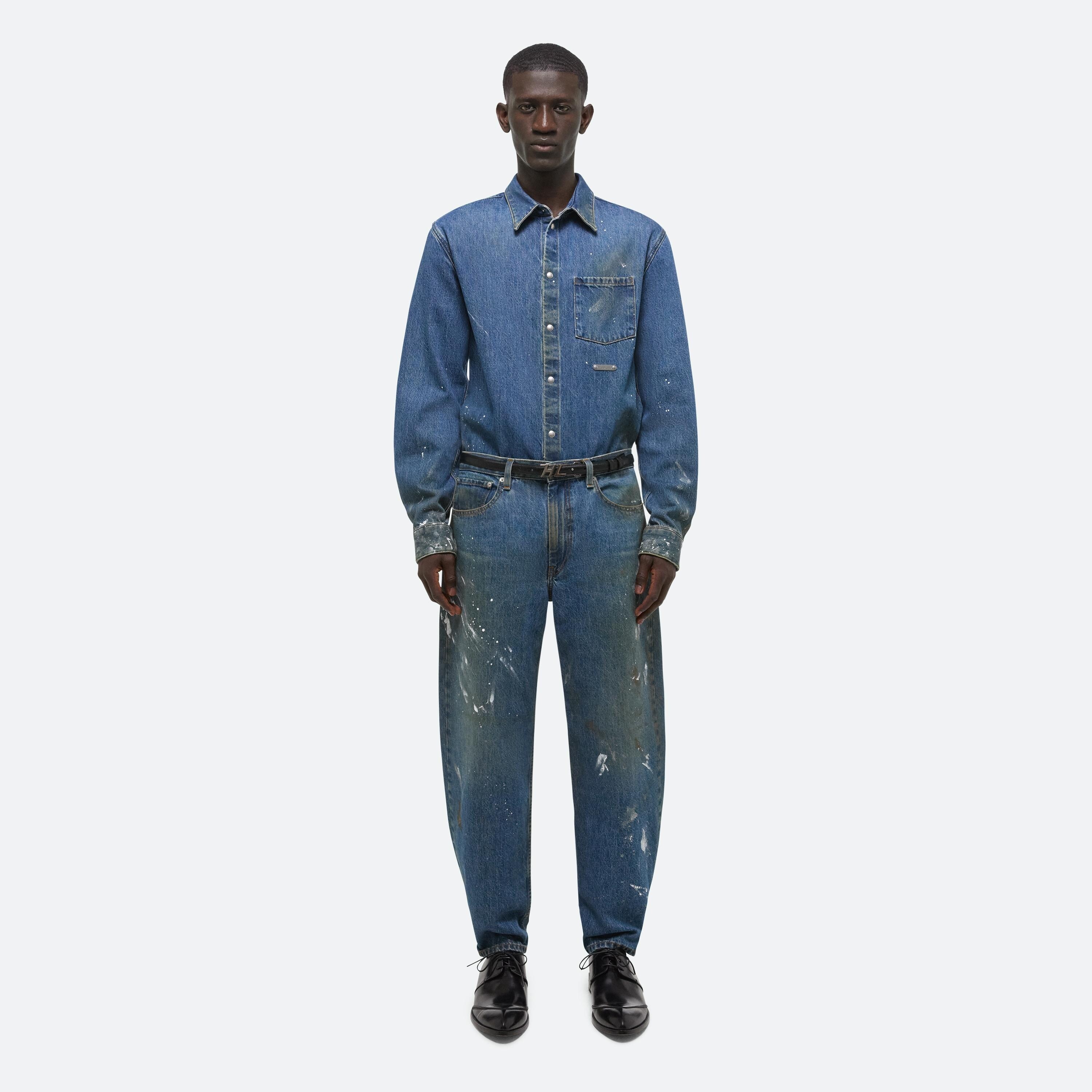 PAINTED DENIM SHIRT - 3