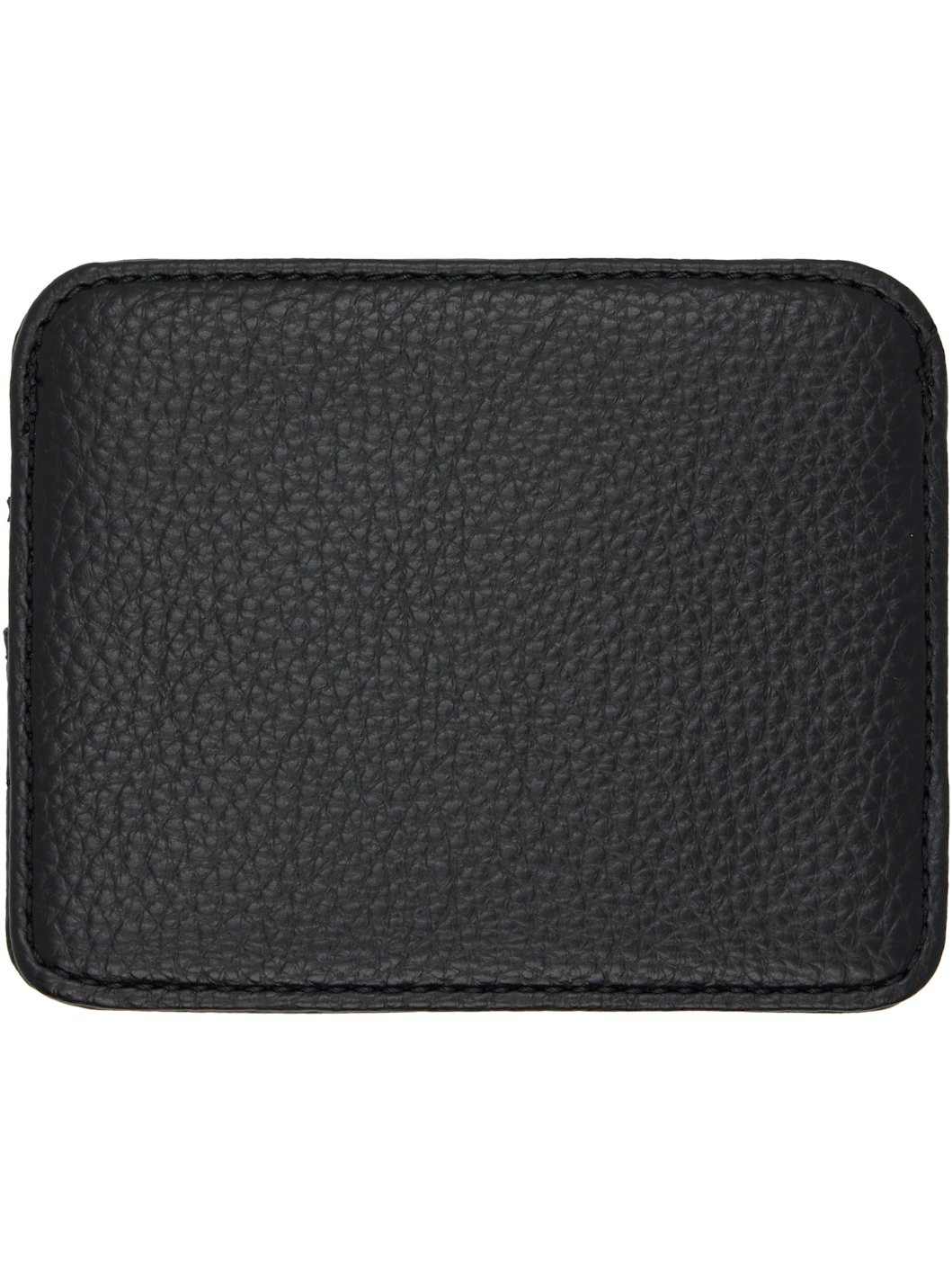 Black Half Moon Flat Card Holder - 2