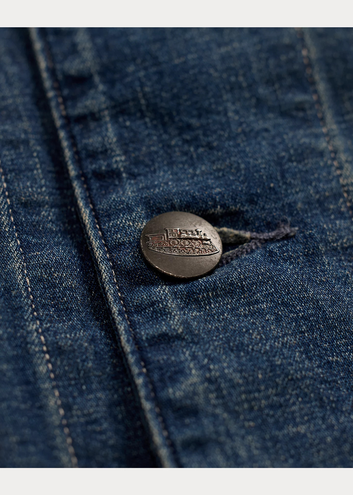 Cotton-Linen Denim Engineer Jacket - 4