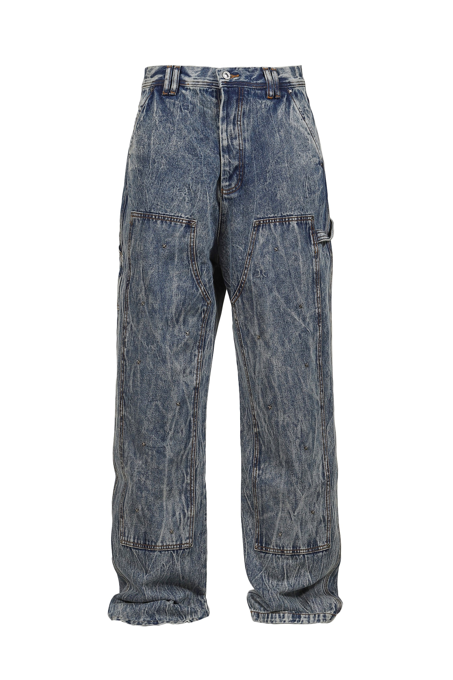 WORKWEAR MULTI RIVET DENIM / LT. BLU - 5