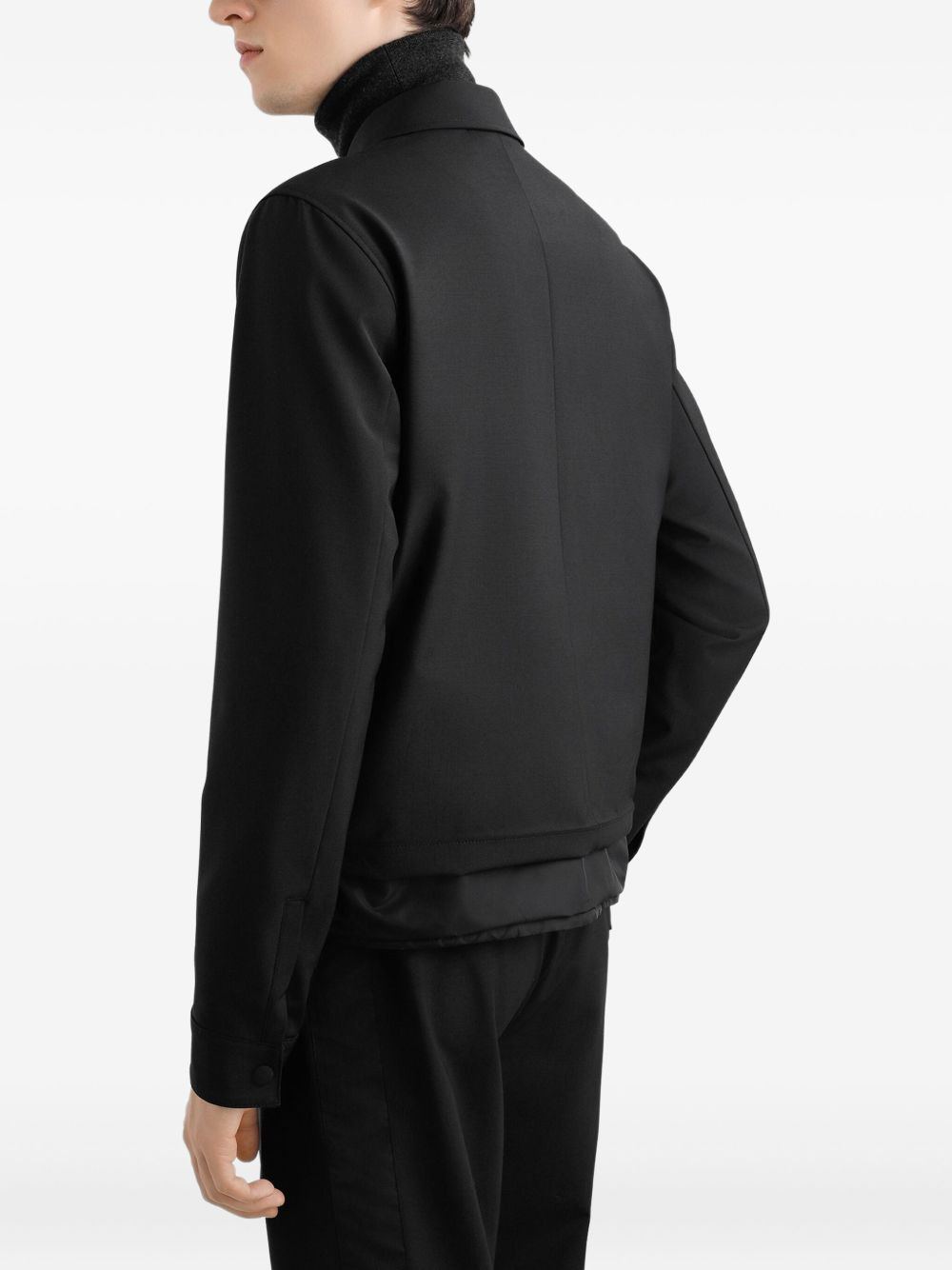 zip-up windbreaker - 4