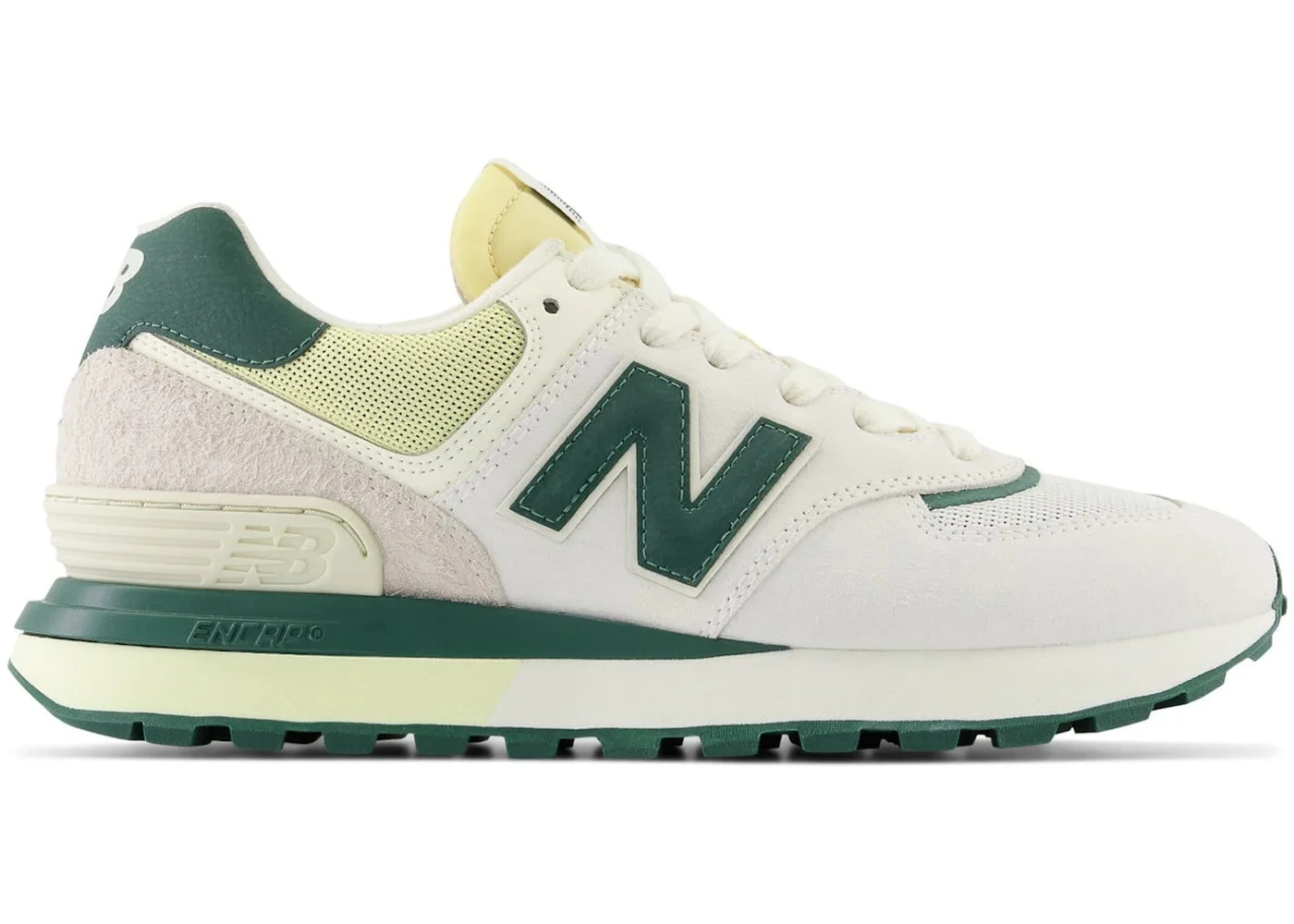 New Balance 574 Legacy White Pine Green - 1