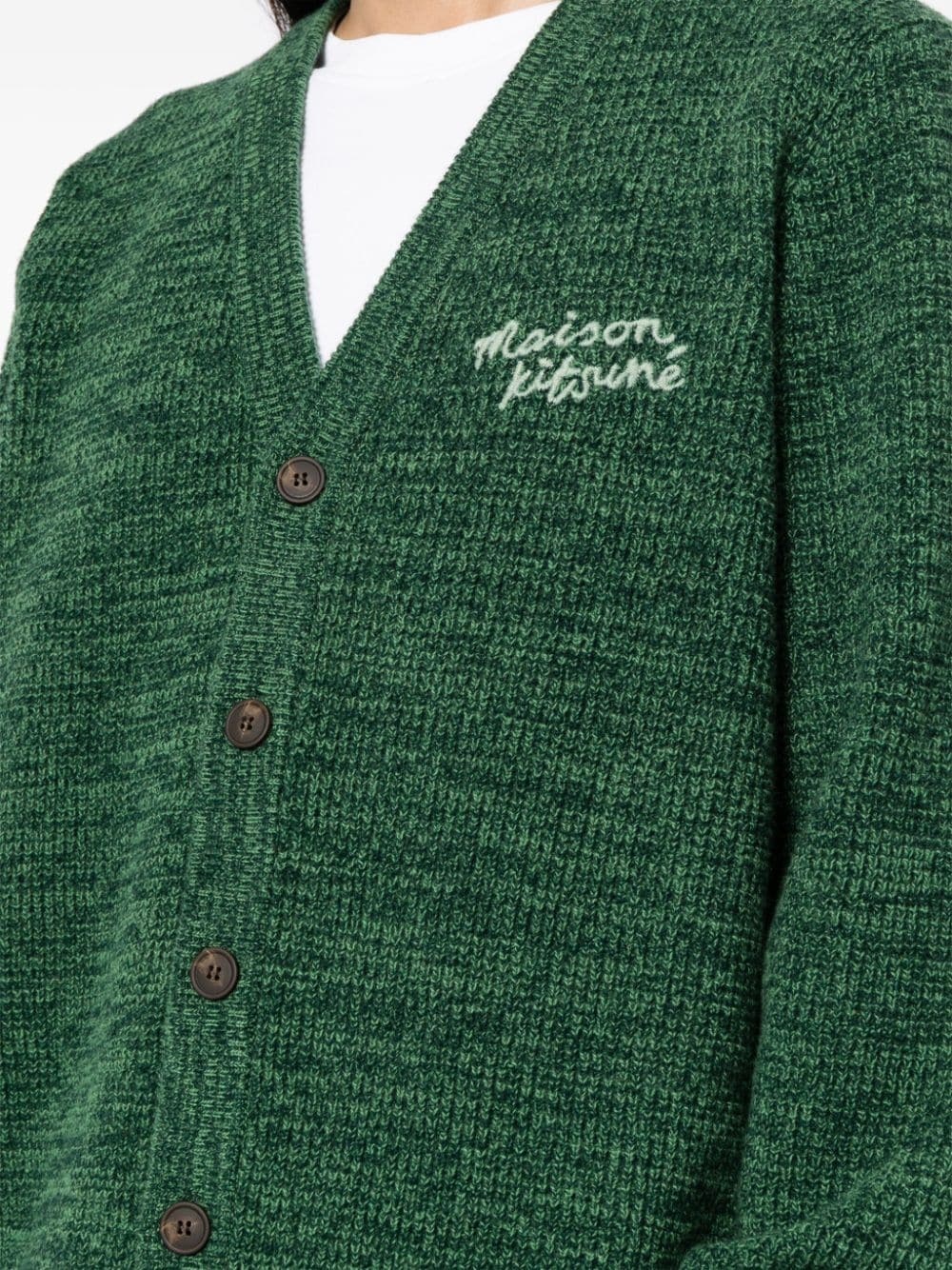 handwriting comfort cardigan - 5