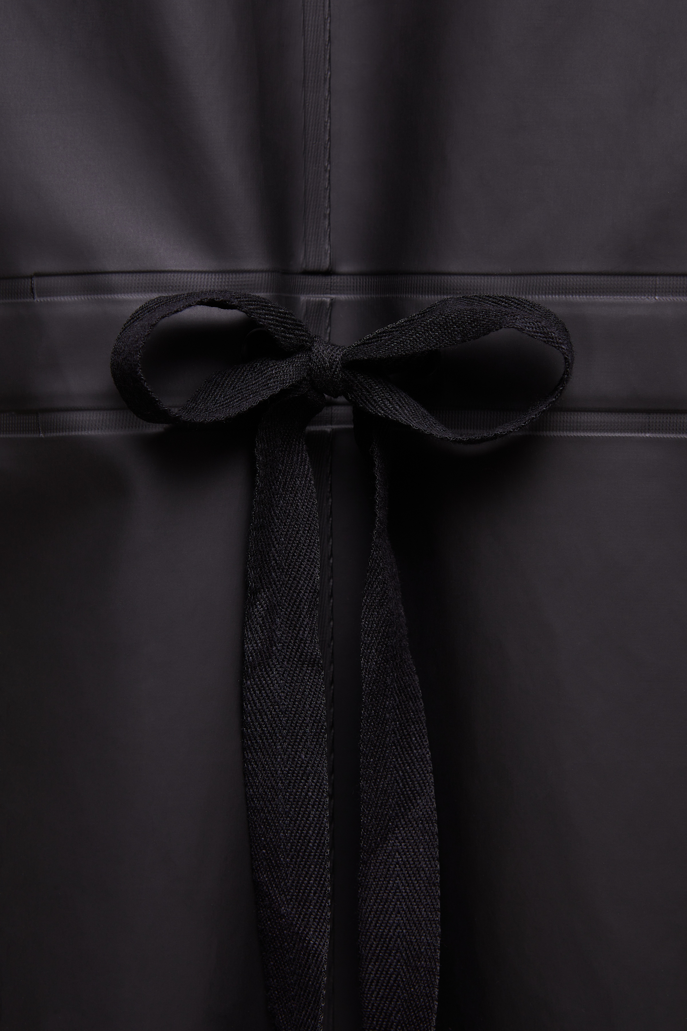 Hornstull Long Raincoat Black - 8