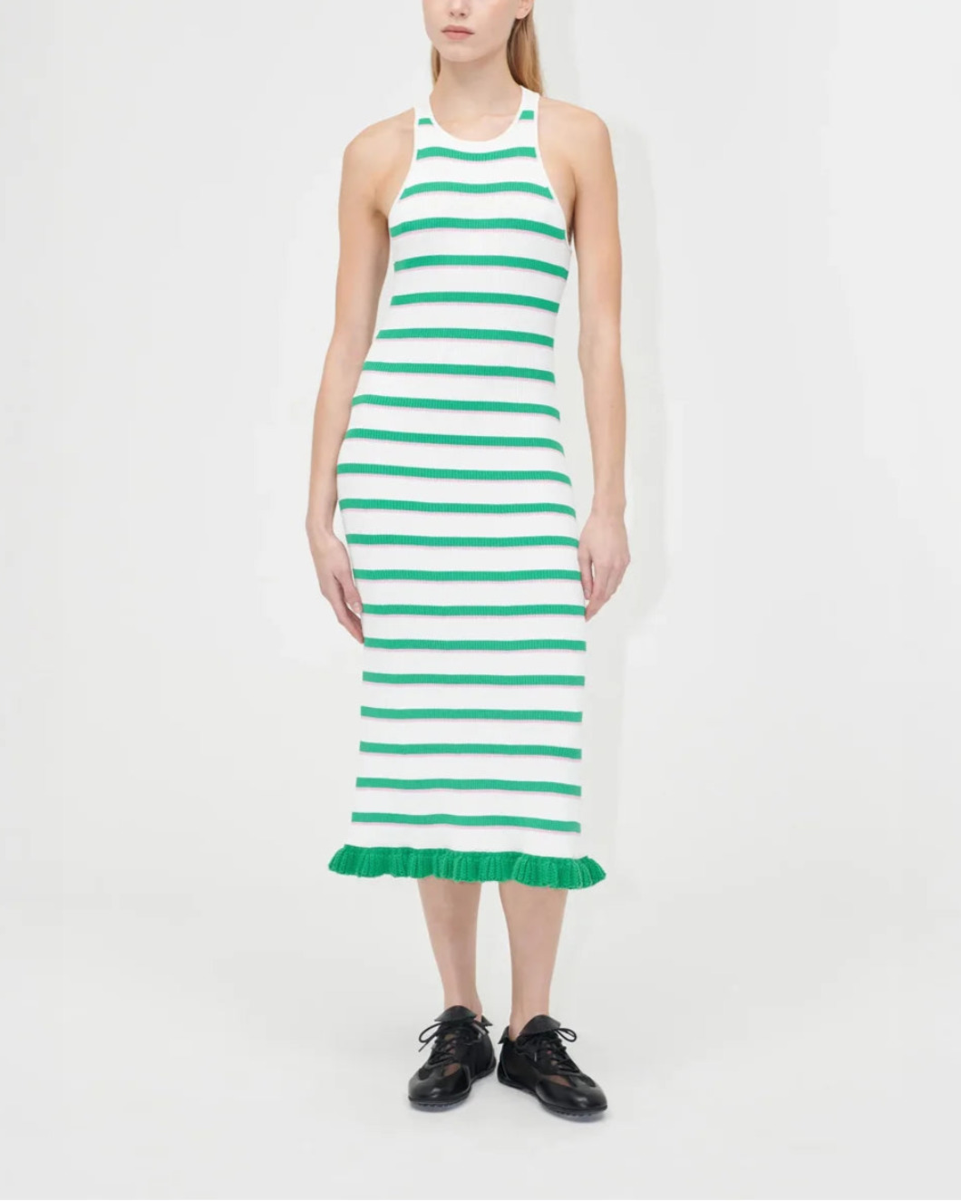 RUFFLE TANK DRESS - 2
