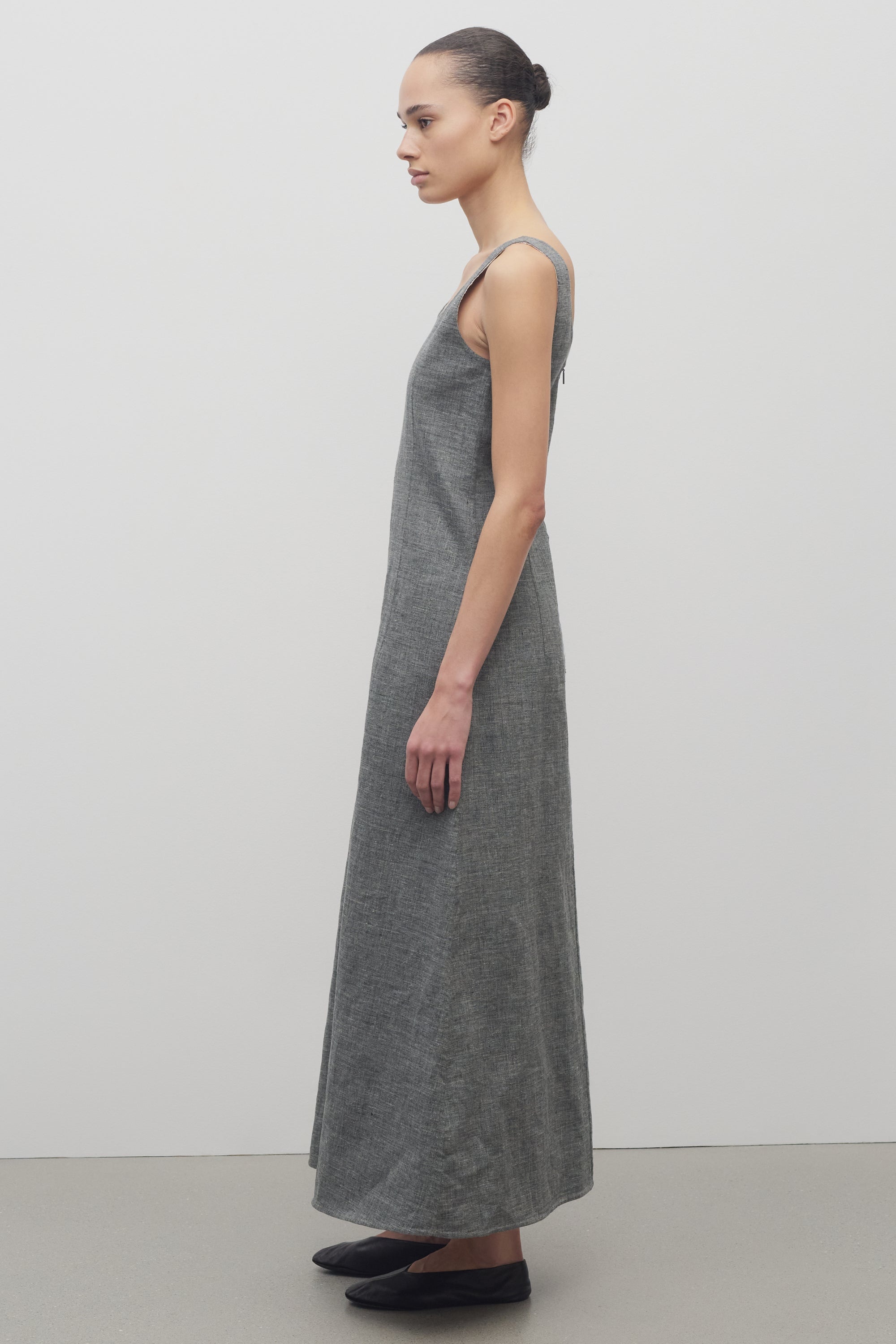 Teza Dress in Linen - 4