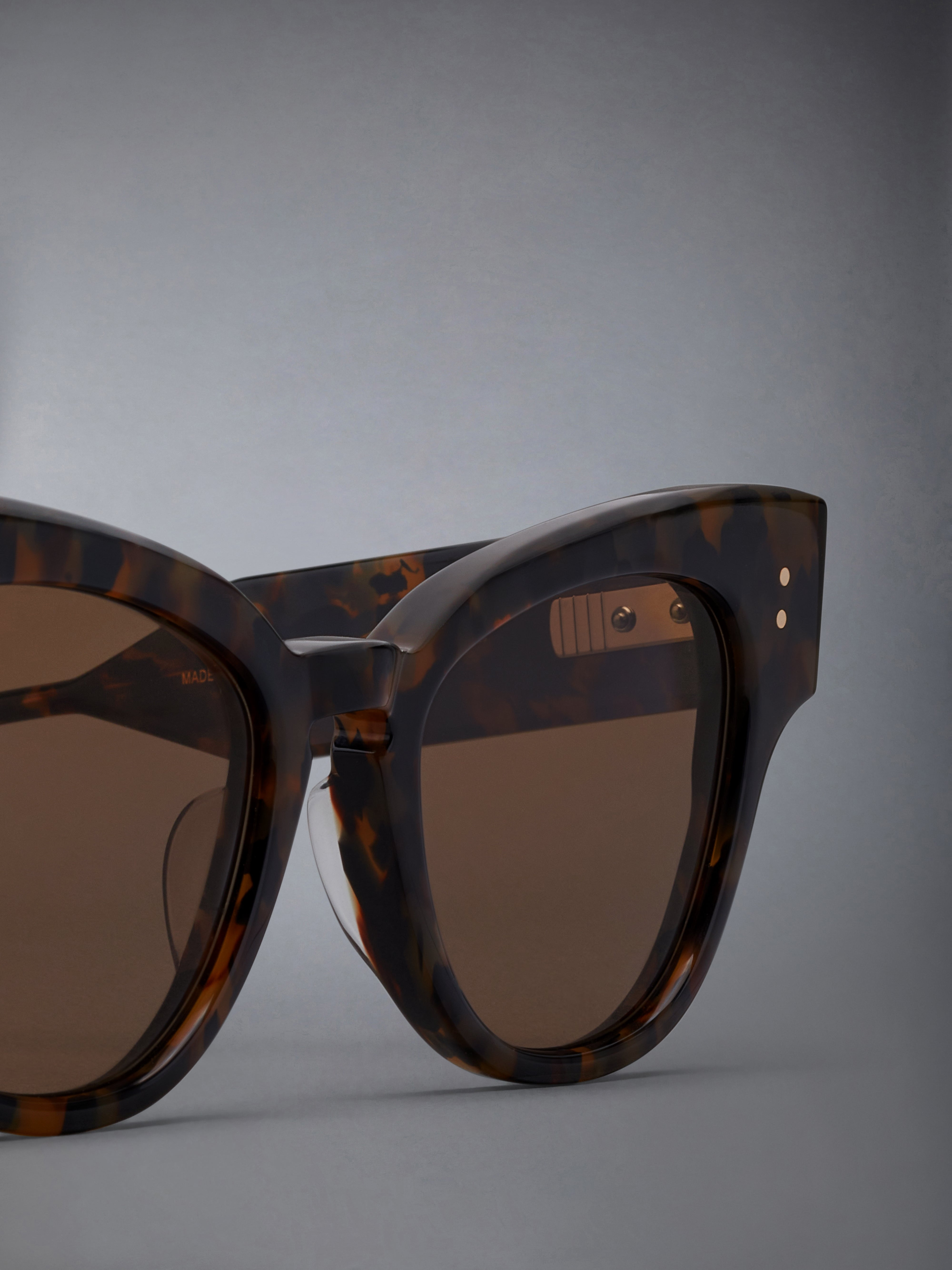 TOKYO TORTOISE ACETATE CATEYE SUNGLASSES - 7