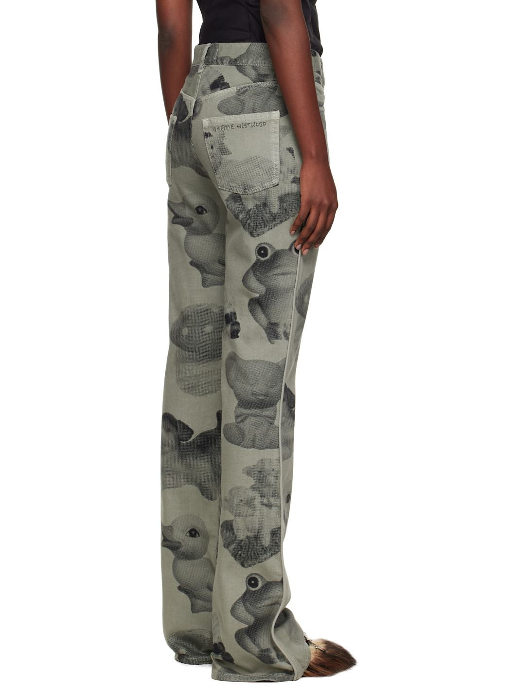 Green Ray 5 Pocket Jeans - 3
