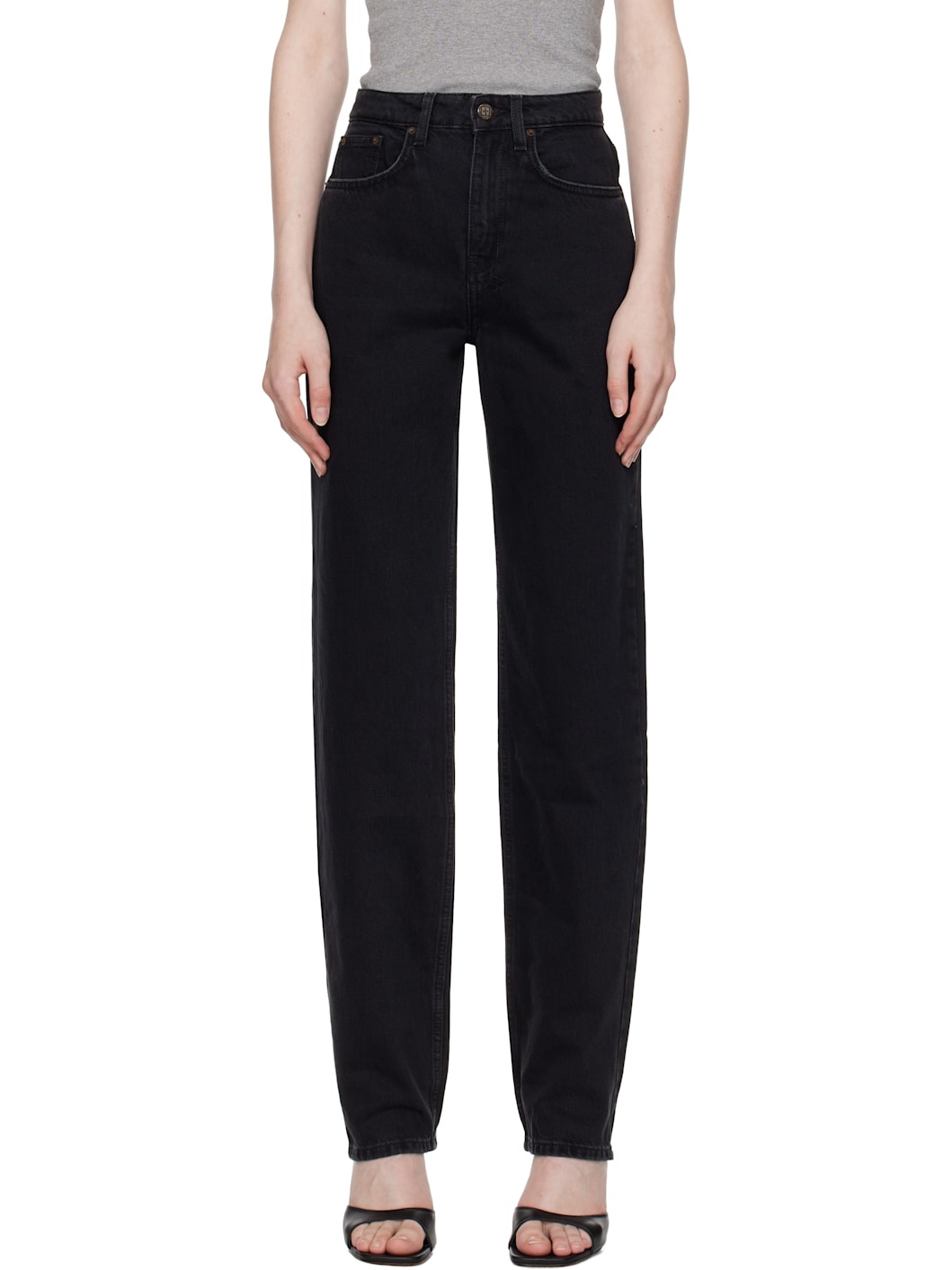 Black Playback Stealth Jeans - 1