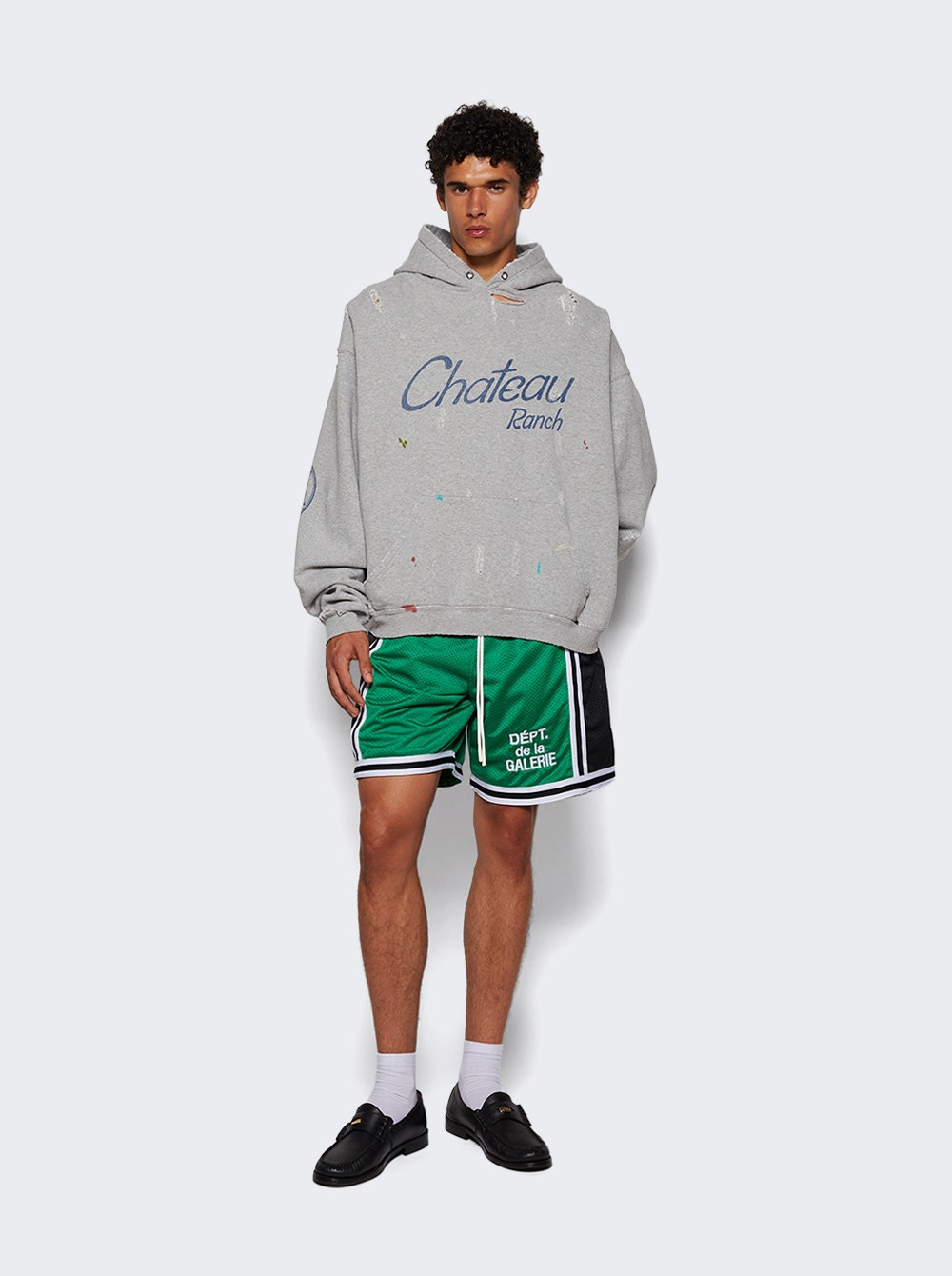 Miami Court Short Kelly Green/black - 5