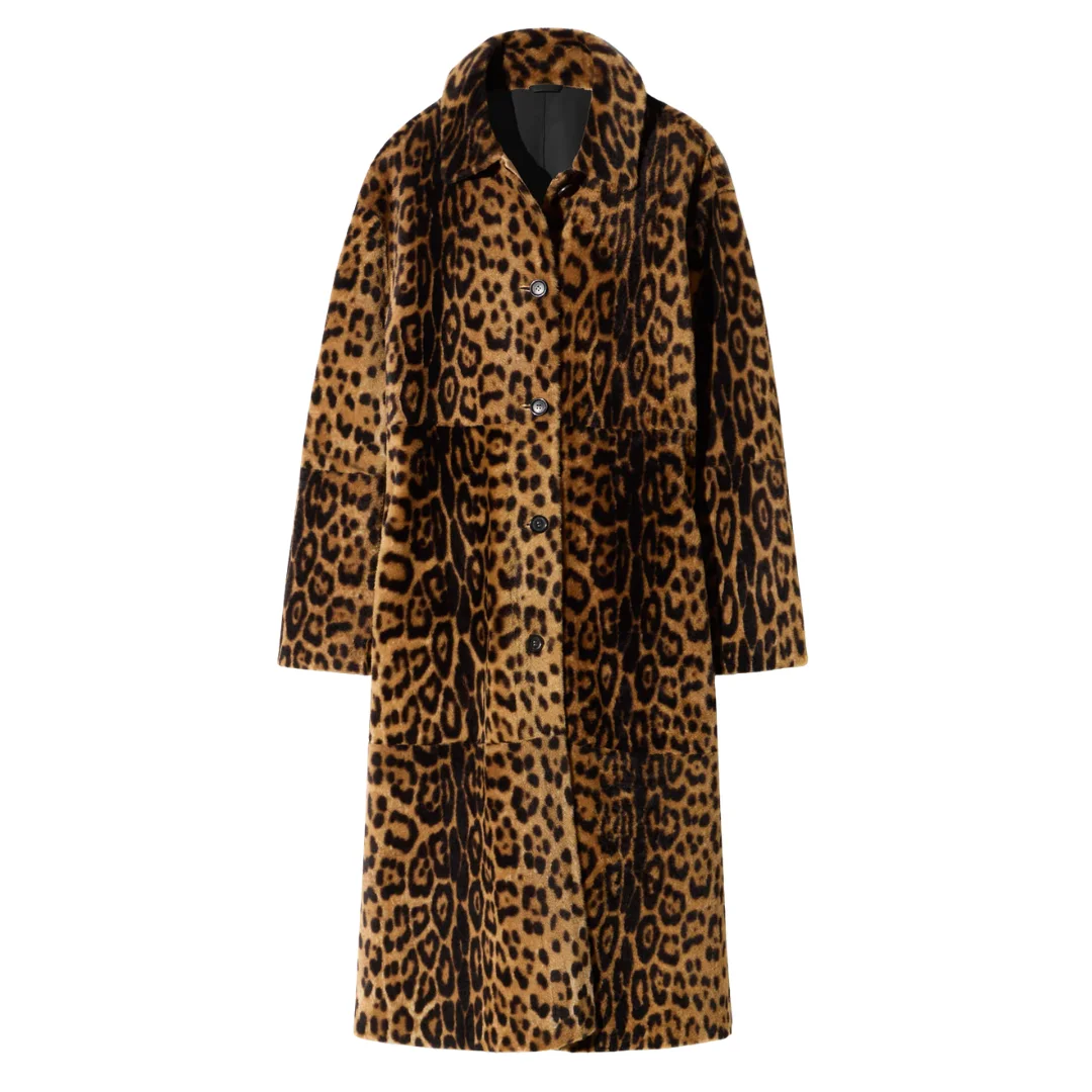 DAVELLE SHEARLING COAT - 1