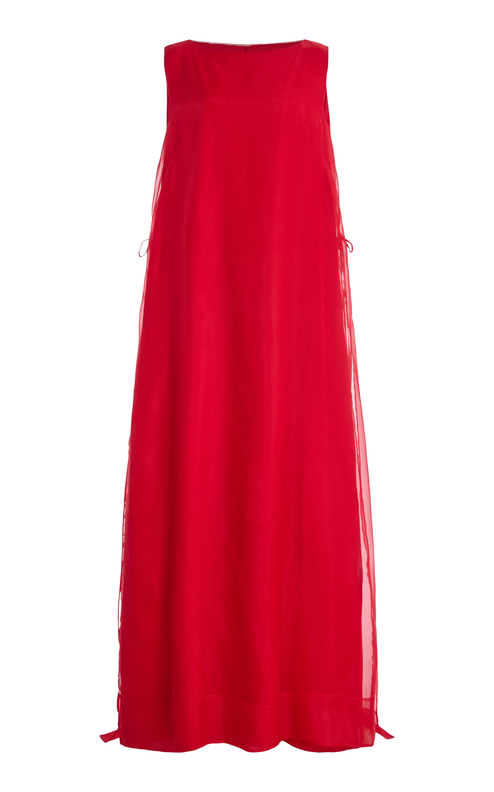 Jools Silk Maxi Dress red - 1