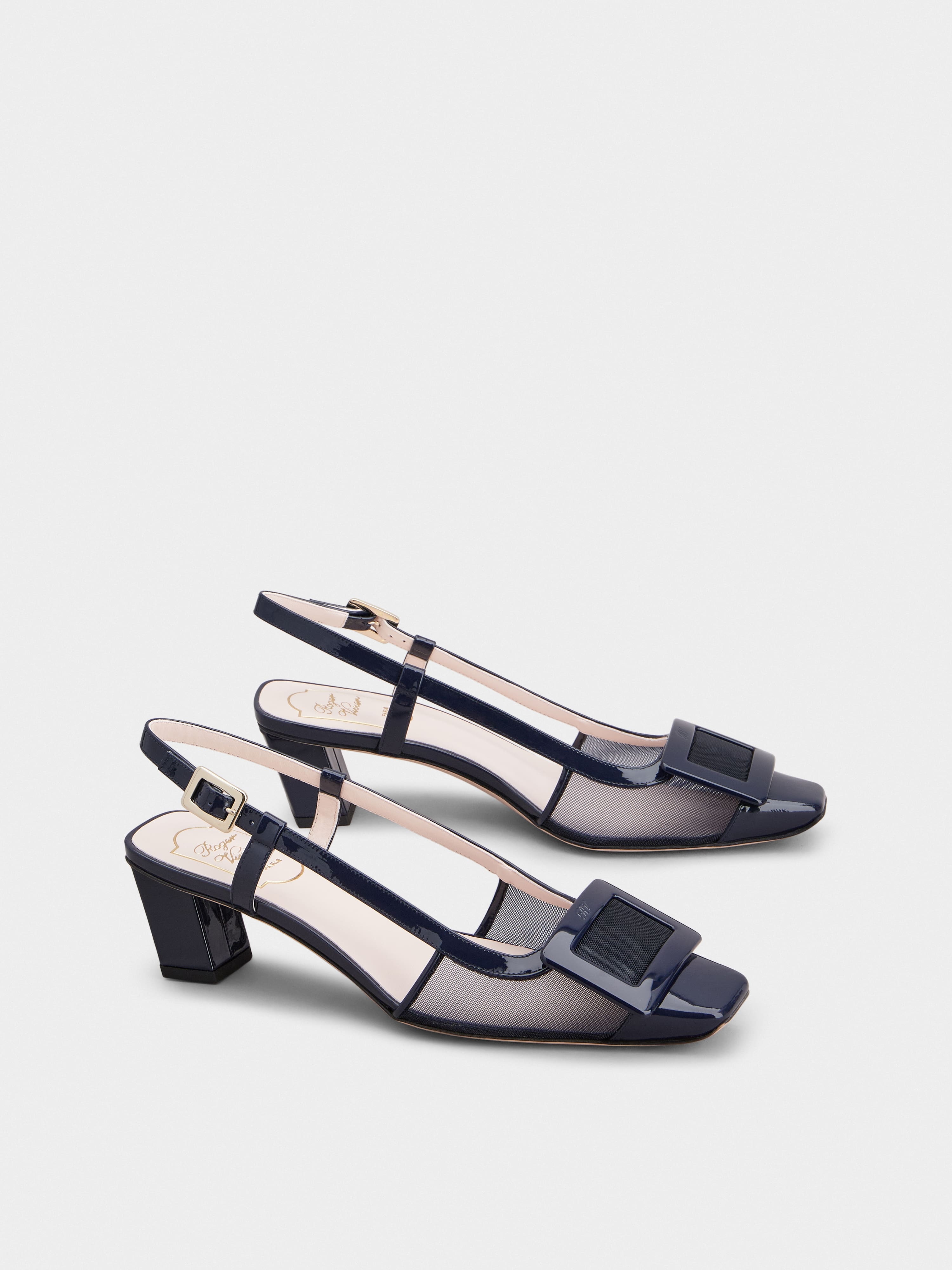 Belle Vivier Slingback Pumps in patent leather - 2