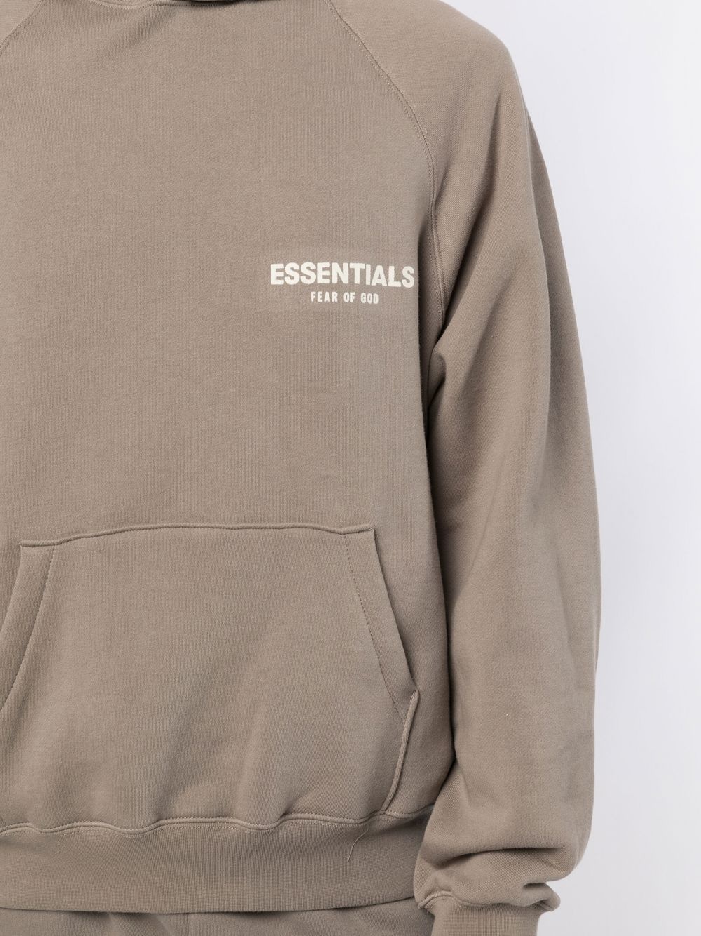 logo-print long-sleeve hoodie - 5