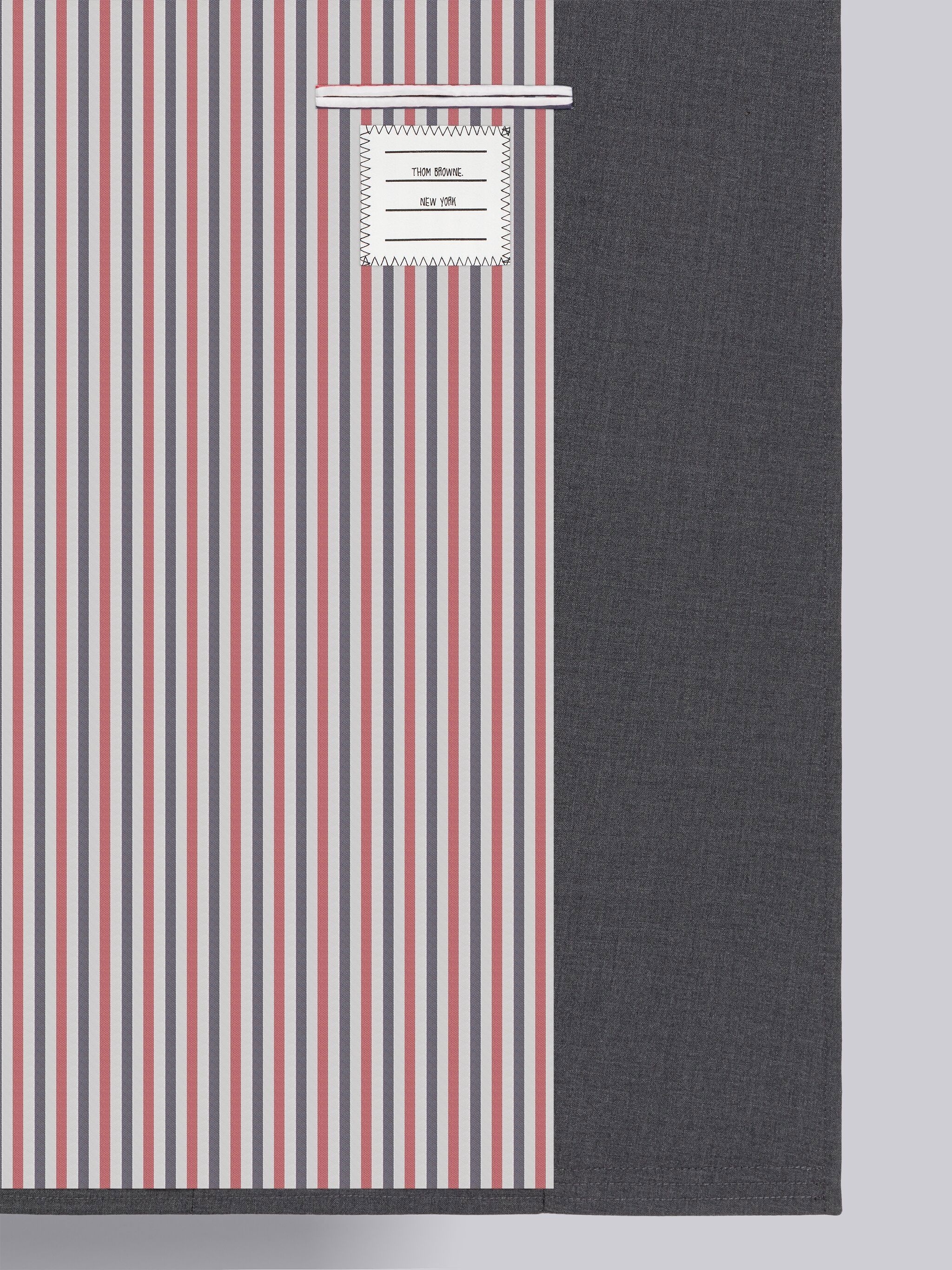 Plain Weave 4-Bar Chesterfield Overcoat - 6