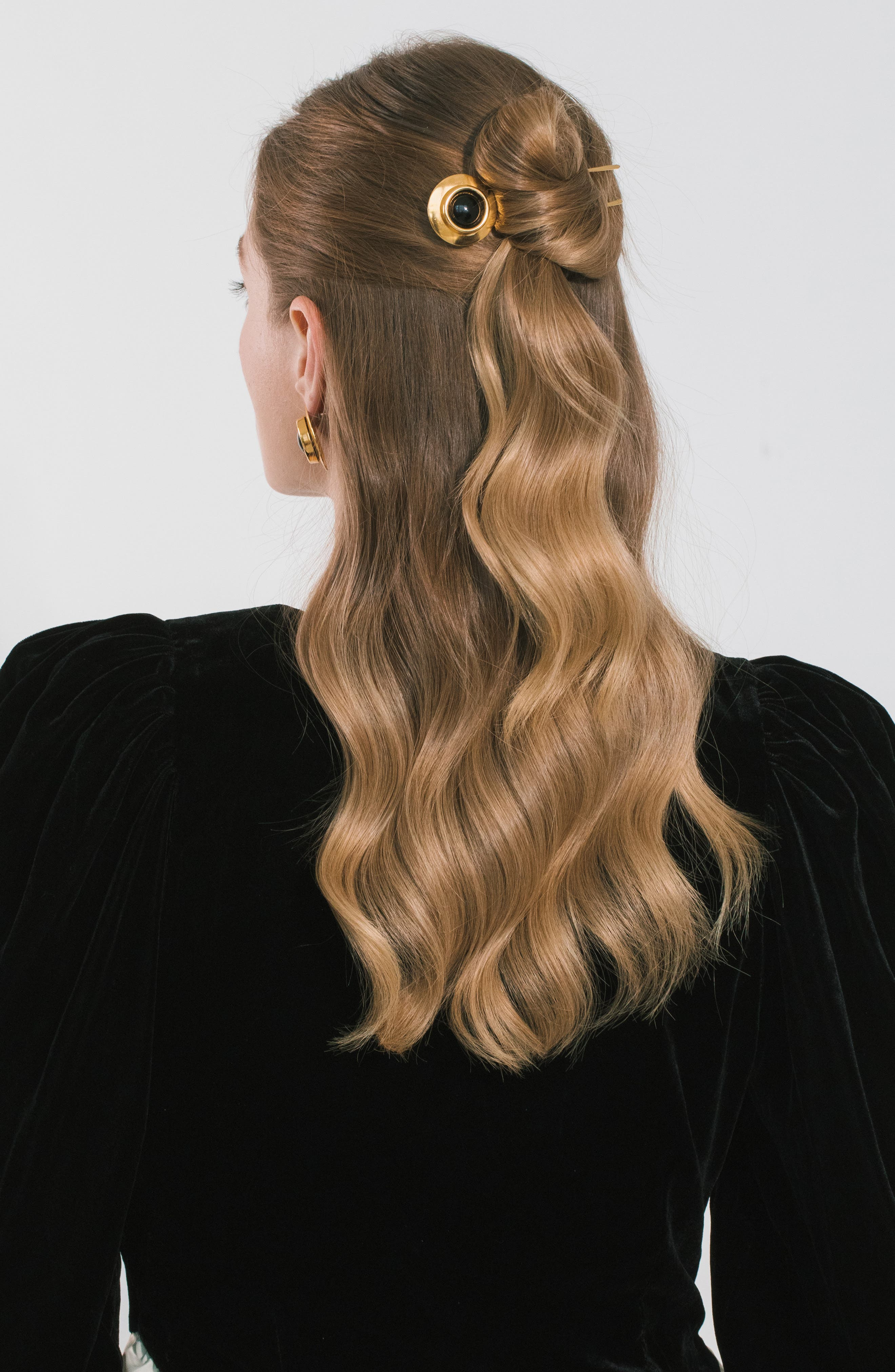 Jennifer Behr Alva Hairpin in Onyx at Nordstrom - 2