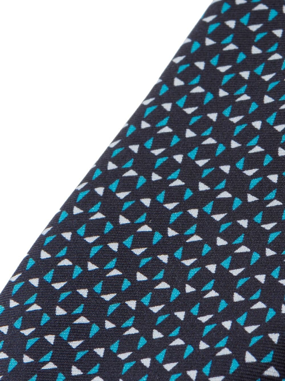 geometric print tie - 2