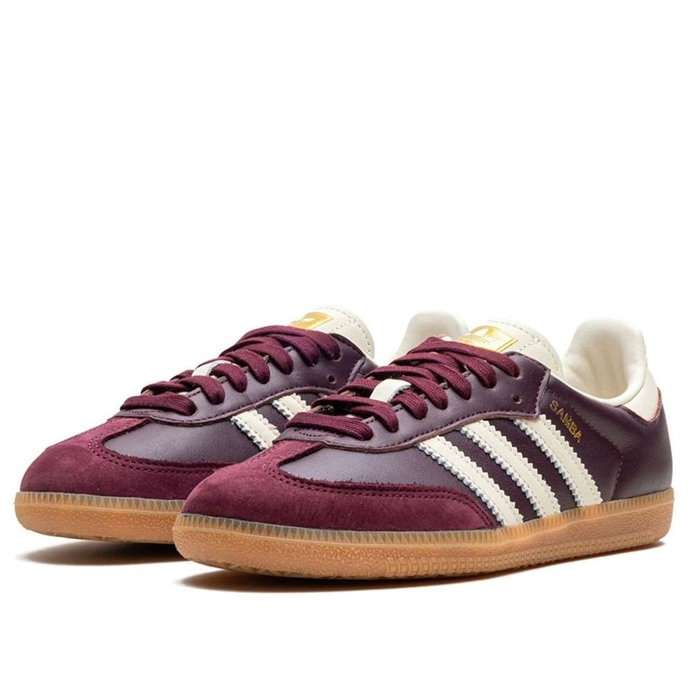 (WMNS) adidas Samba OG 'Maroon' ID0477 - 2
