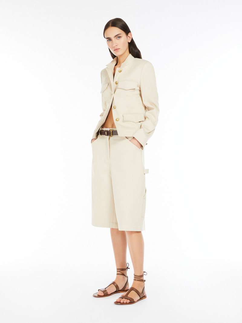 WEEKEND Max Mara ASTOR1234 Cotton gabardine jacket outlook