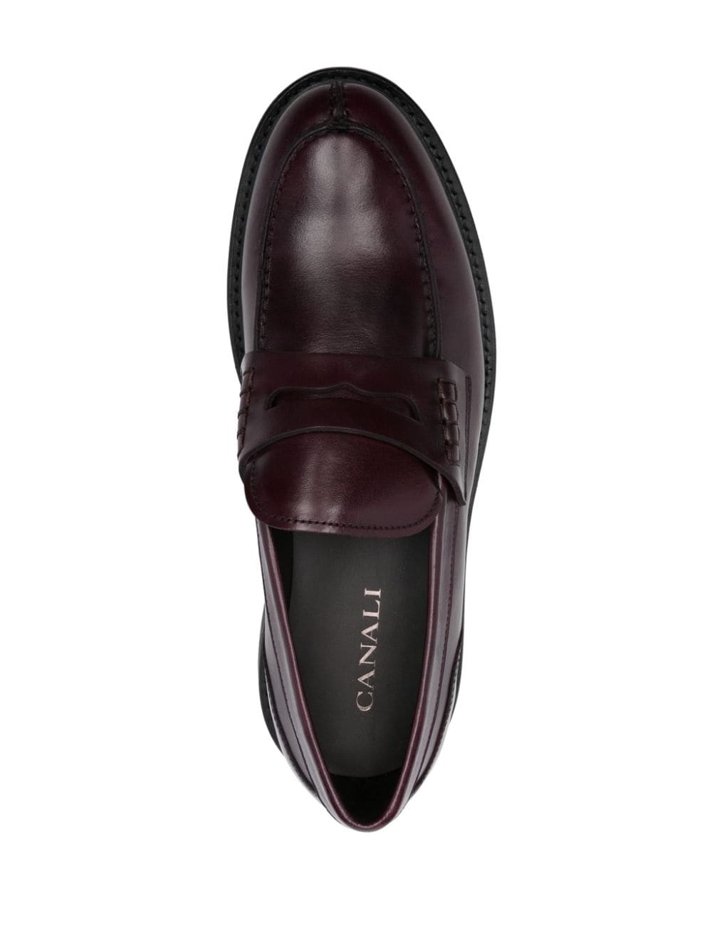 leather loafers - 4