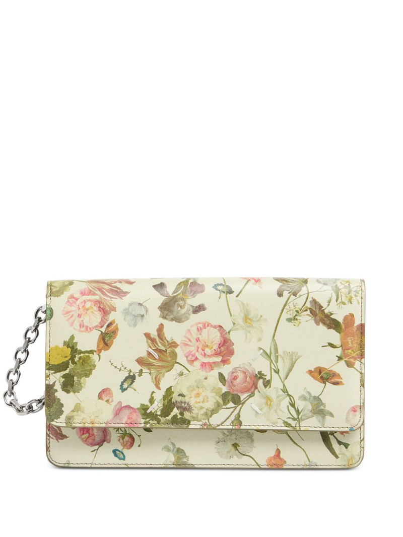 floral chain cross body bag 1