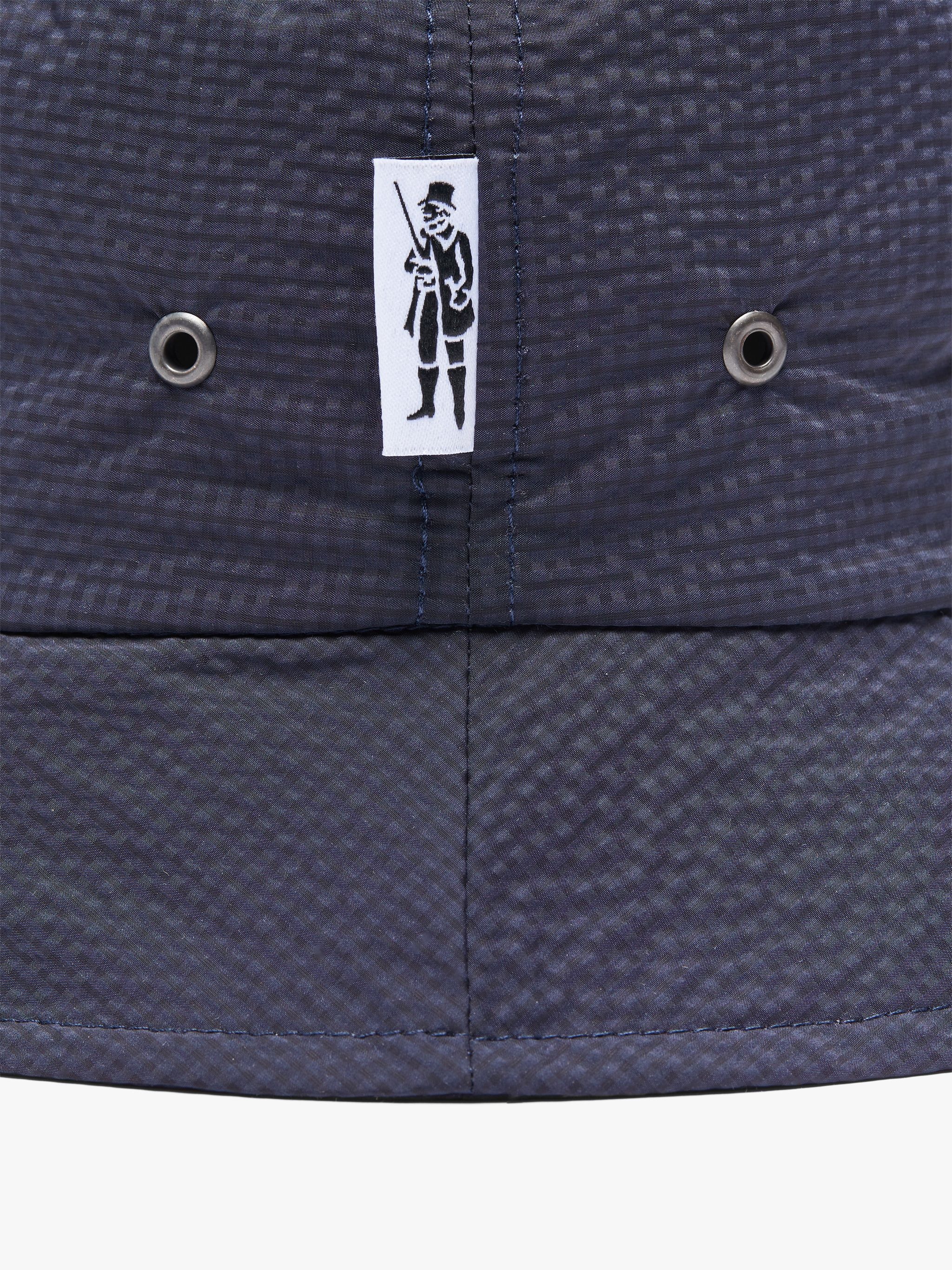 PELTING NAVY NYLON BUCKET HAT | ACC-HA05 - 2