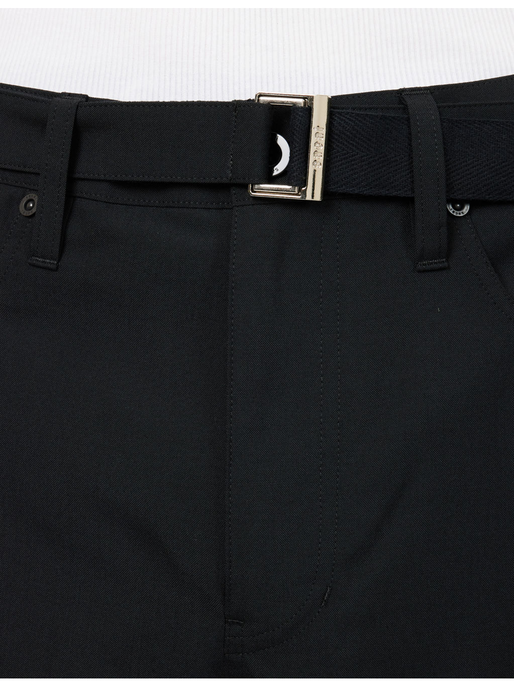 Straight-Leg Belted Wool And Cupro Suiting Trousers - 5