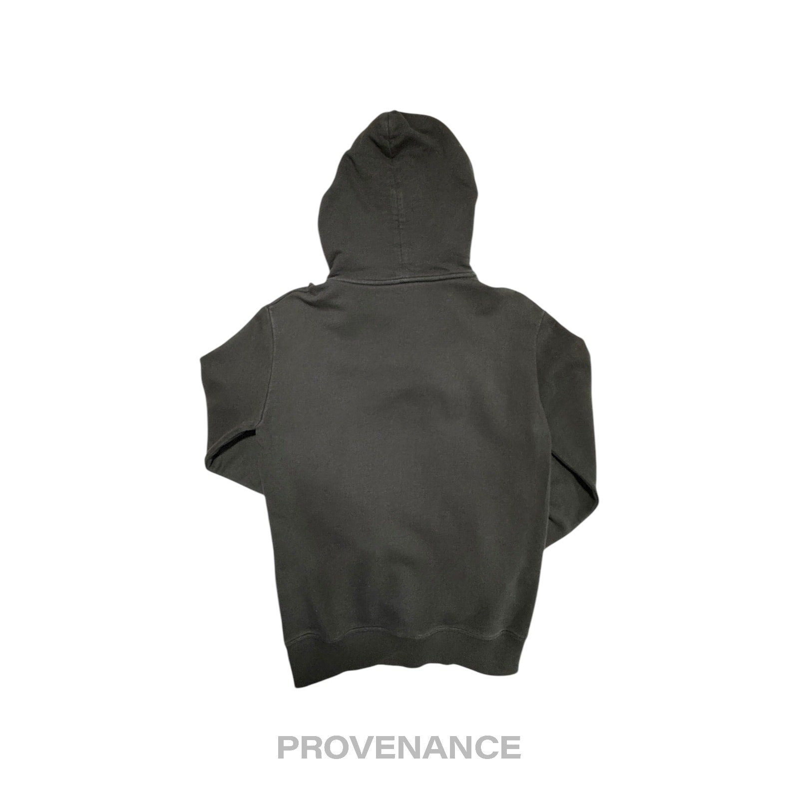 Saint Laurent Paris SLP Logo Hoodie Slow Kissing Black S - 4