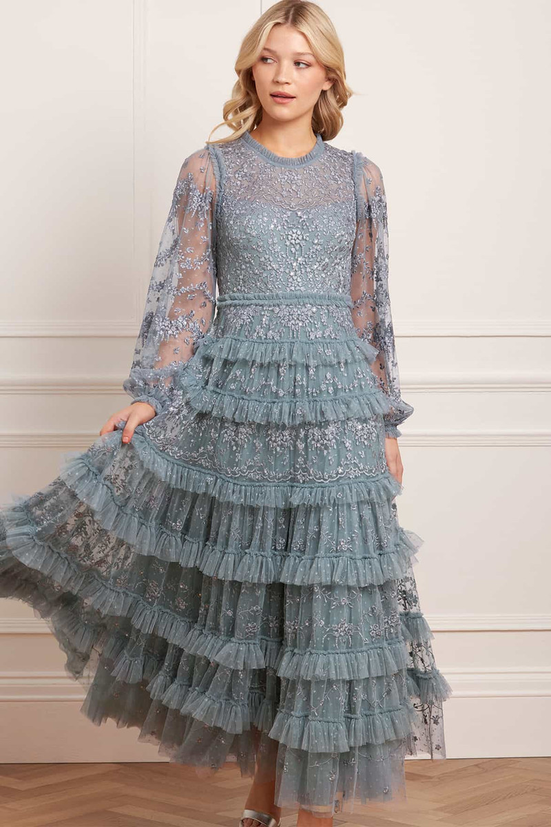 Needle & Thread Blossom Lace Ankle Gown outlook