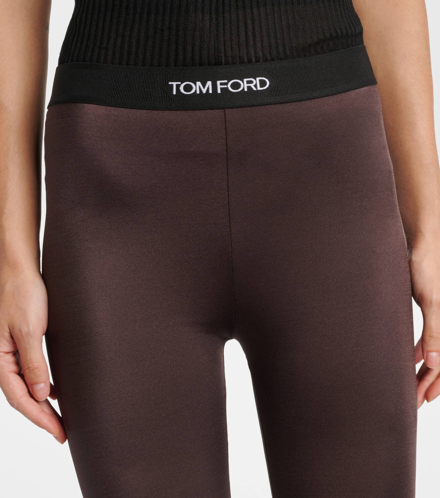 Logo leggings - 4