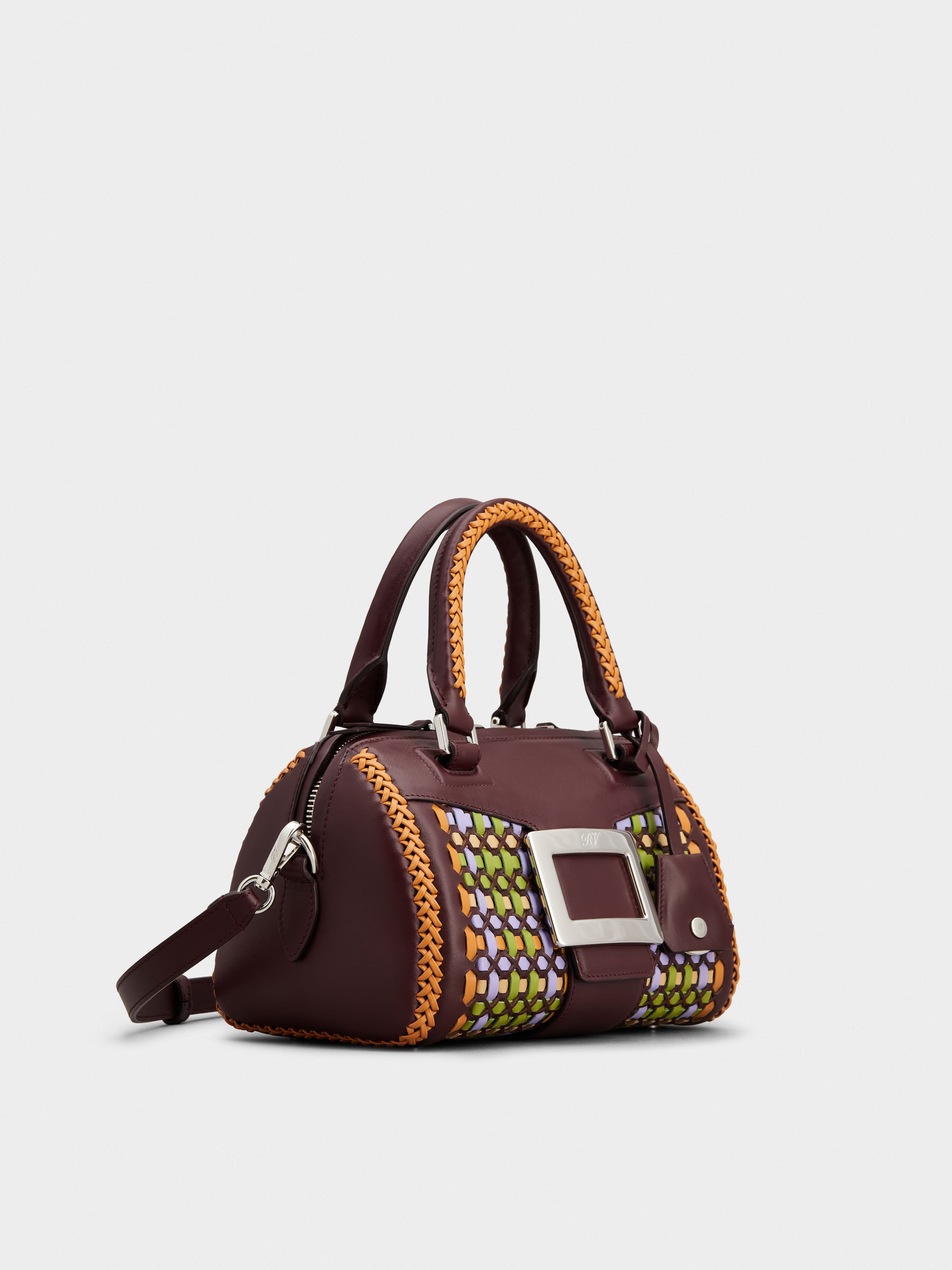 Belle Vivier Bag in braided leather - 3