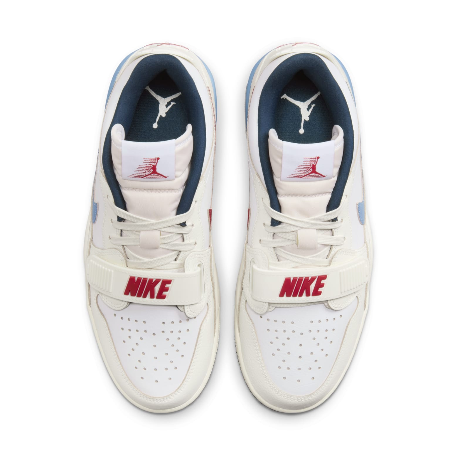 (WMNS) Air Jordan Legacy 312 Low 'Pale Ivory Navy Red' HM3709-141 - 3