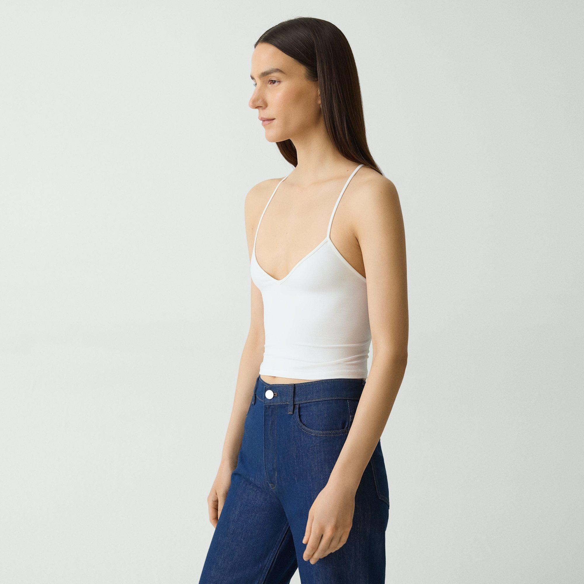 Strappy Tank Top in Stretch Nylon - 3
