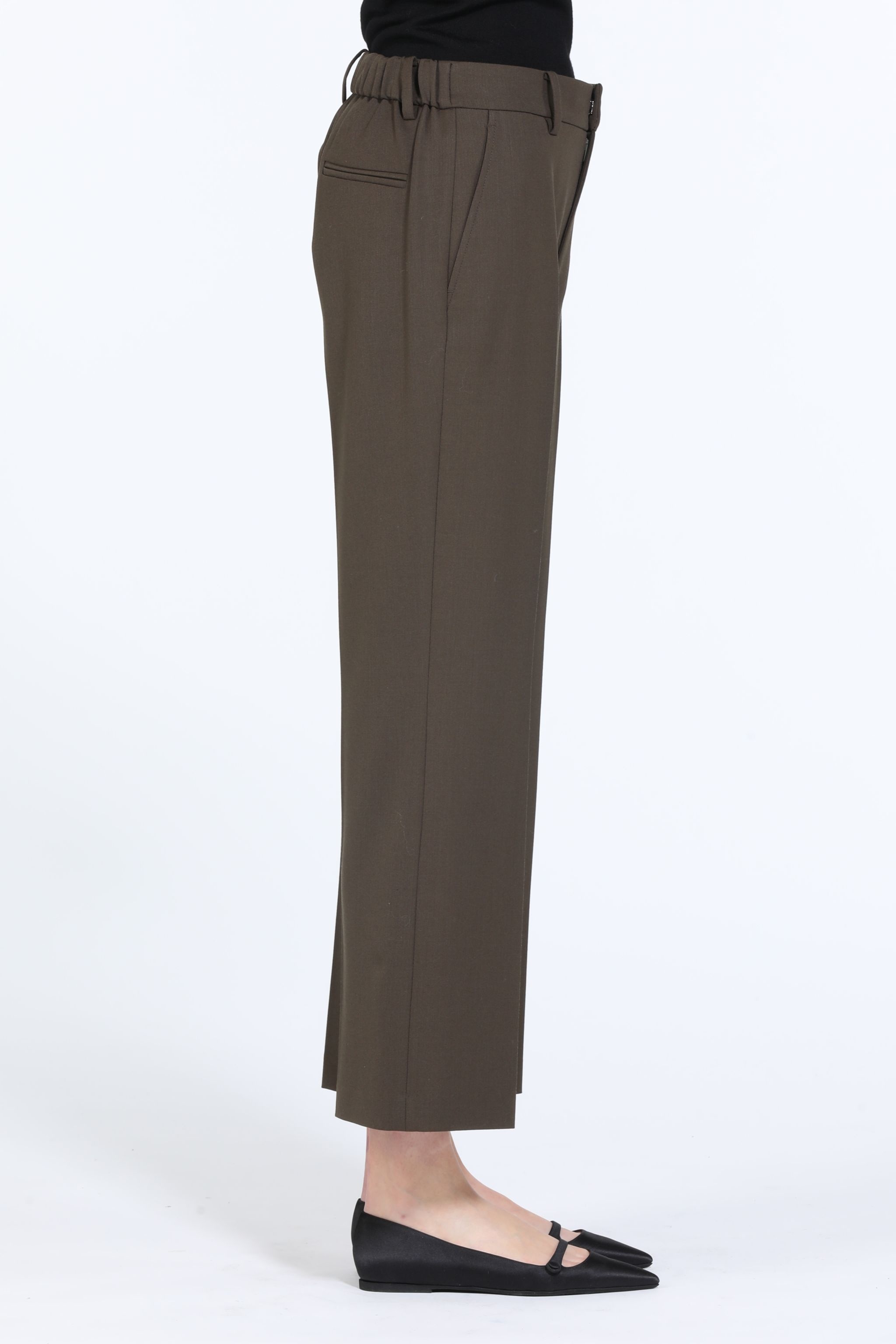 CROPPED STRAIGHT-LEG TROUSERS - 3