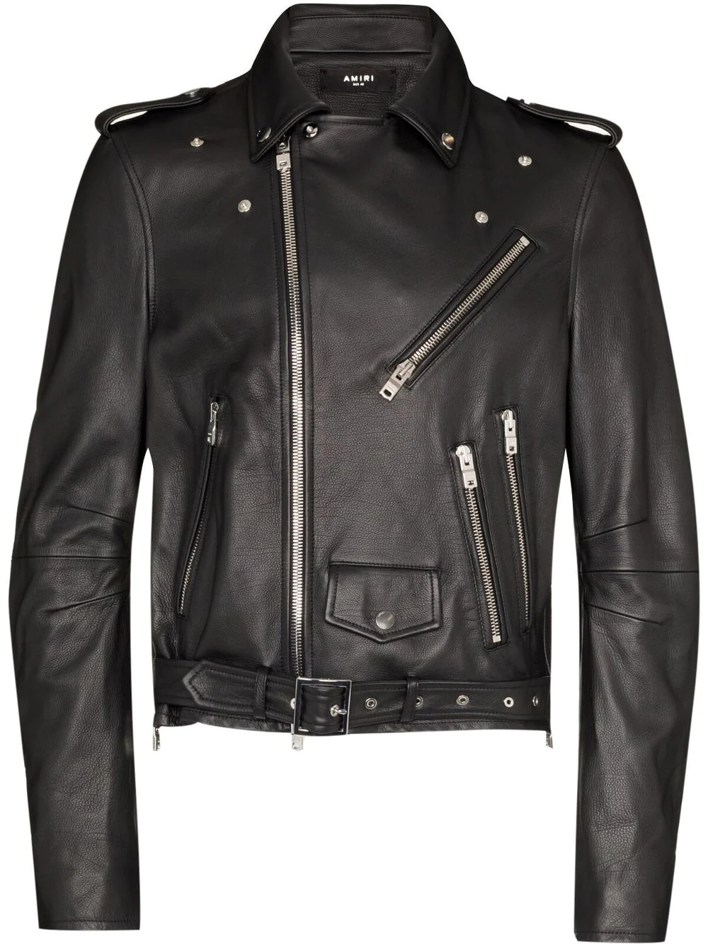 Perfecto logo-embroidered biker jacket - 1